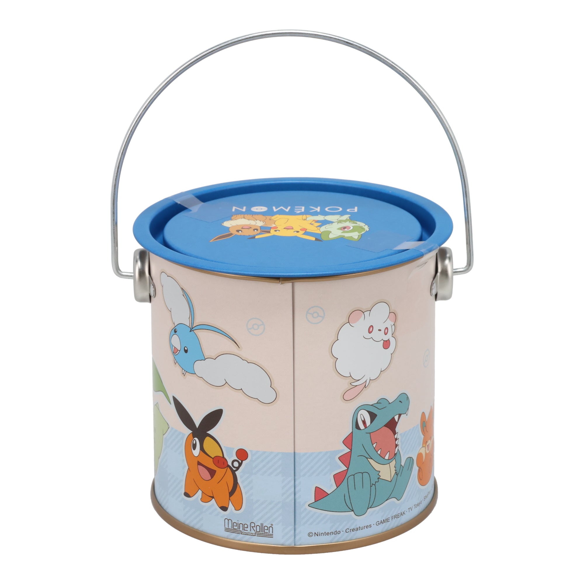 Pokémon Crunchy Chocolate Assortment Tin Barrel (8 Pieces)