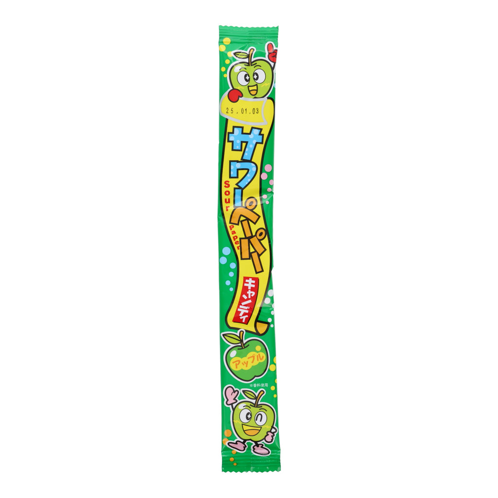Sour Candy Ribbon - Green Apple (10 pieces)