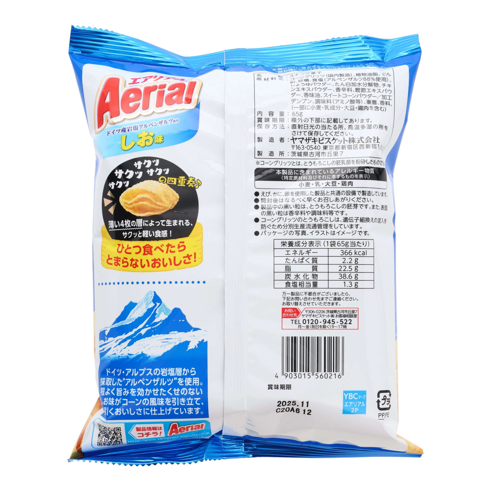 Aerial Chips Salt