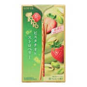 Lotte Toppo Pistachio & Strawberry Sticks