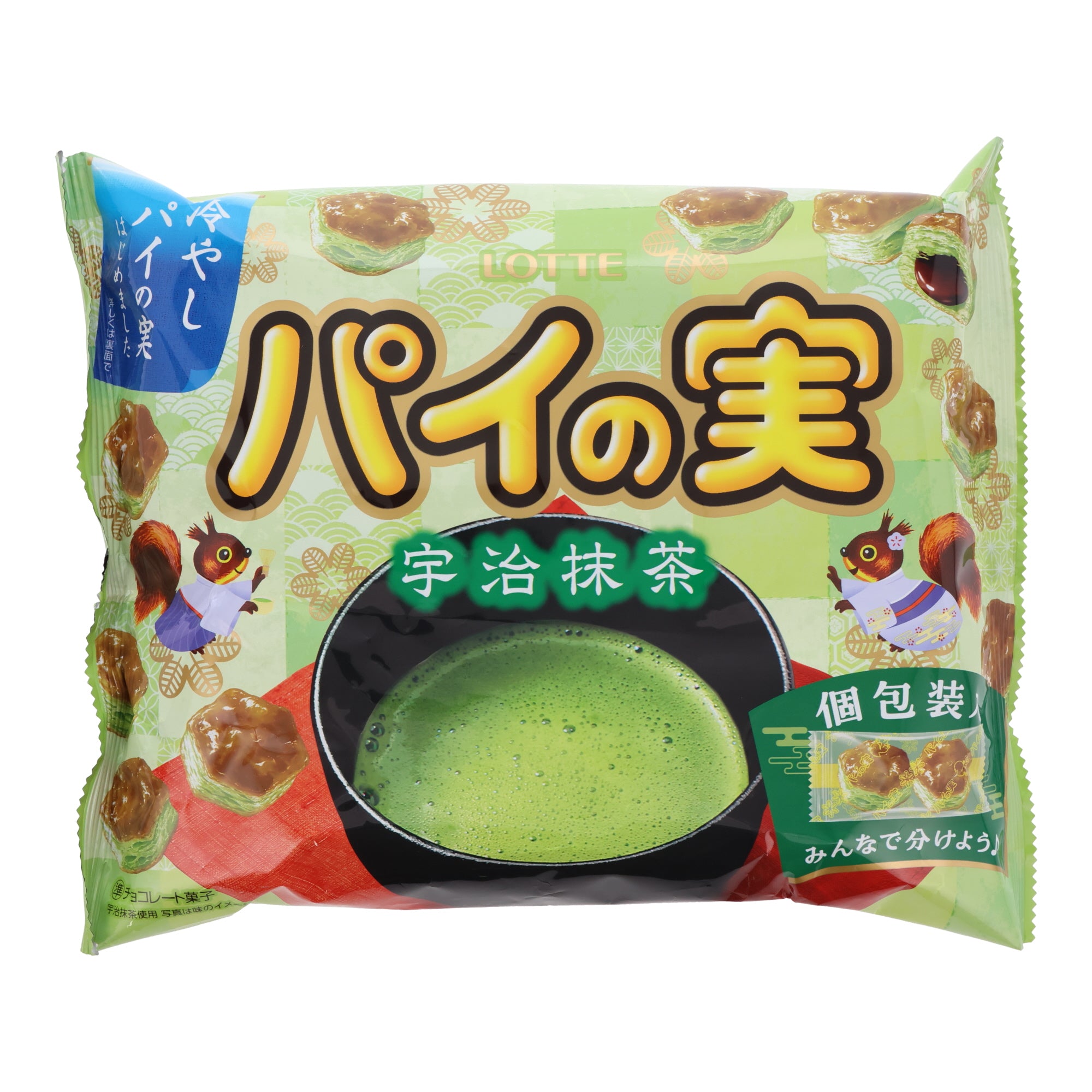 Lotte Matcha Pie no Mi Share Pack