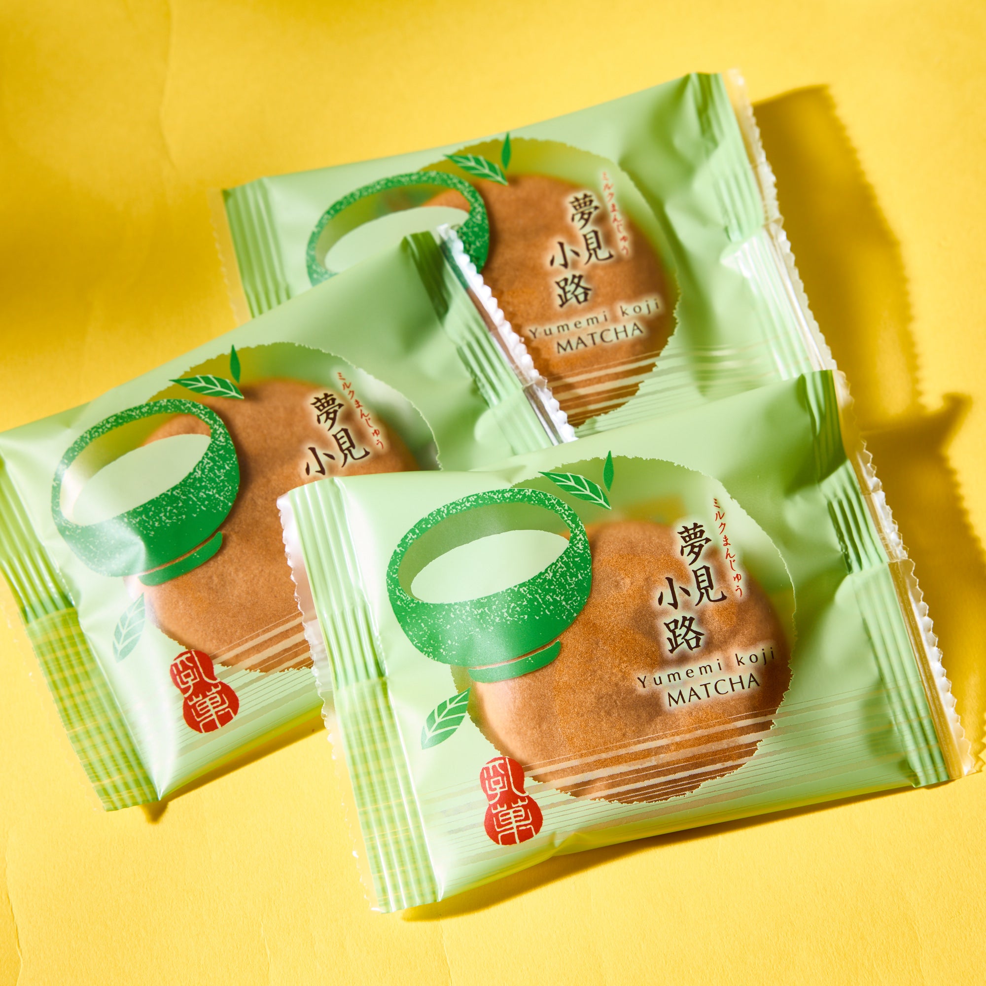 Yumemi Matcha Manju (3 pieces)