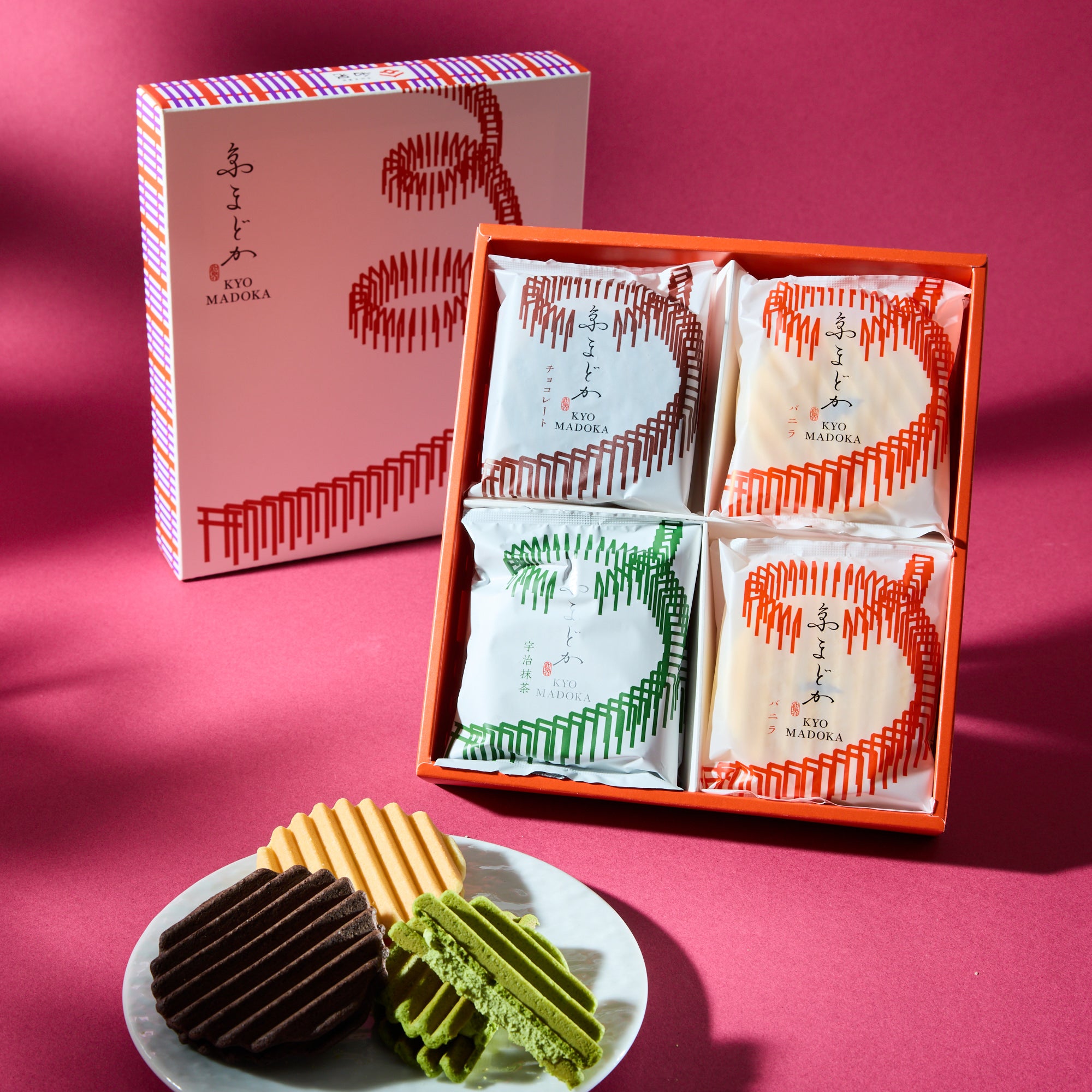 Kyoto Madoka Waffle Cookie Assortment (8 pieces)