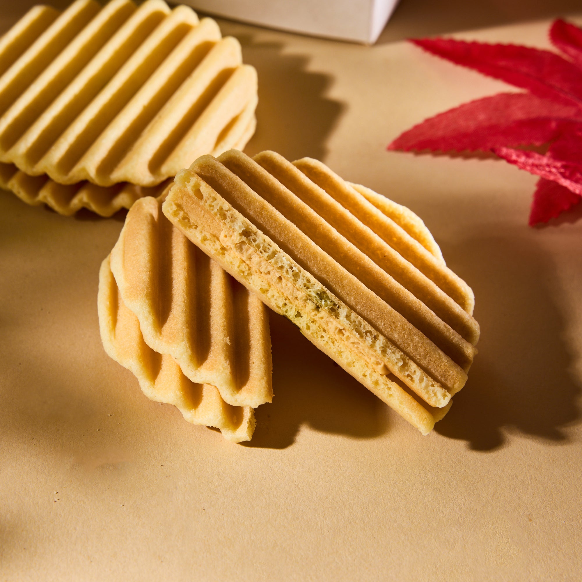 Sweet Potato Waffle Sandwich Cookie (5 pieces)