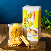 Lemon Cream Sandwich Waffle Cookie (5 pieces)