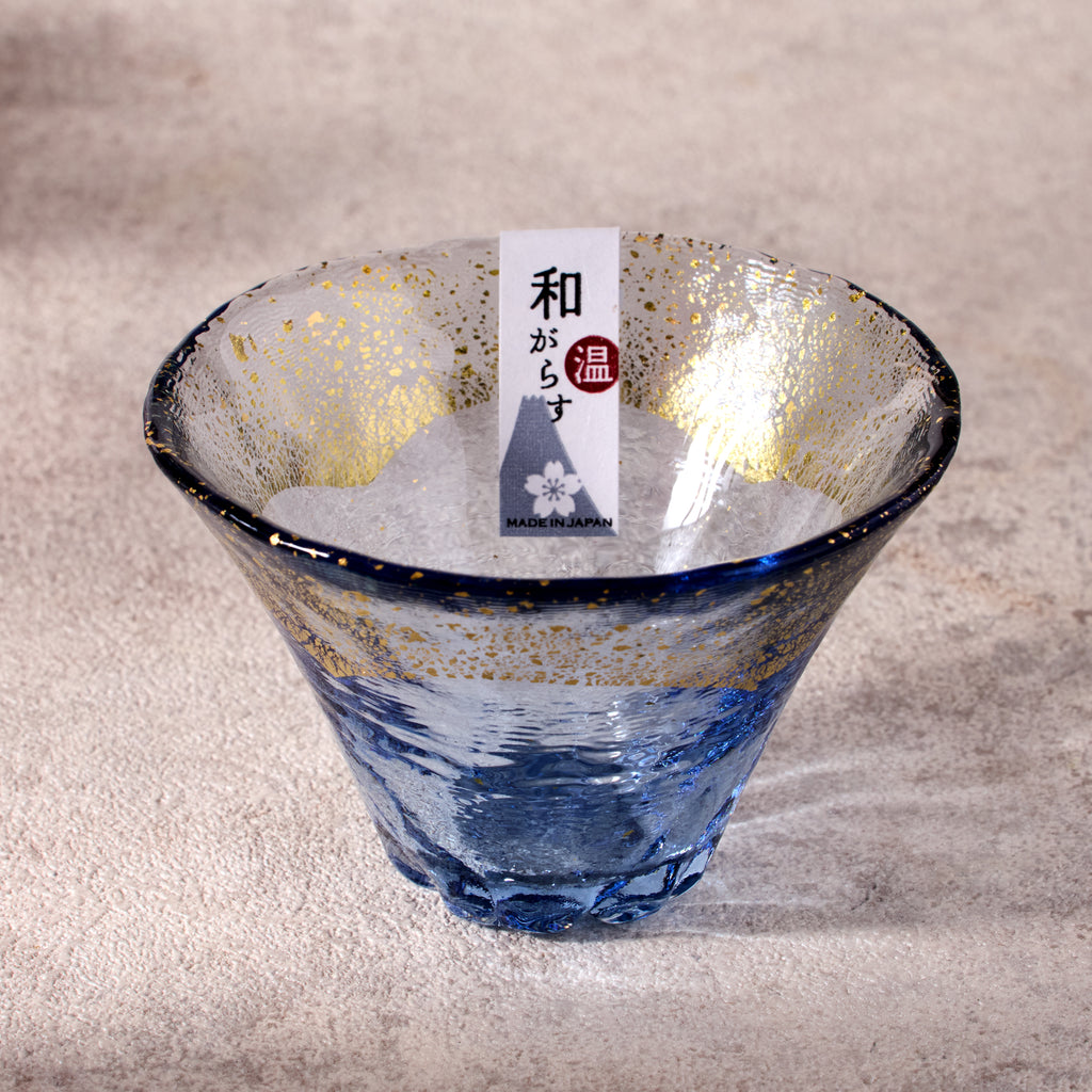 Mt.Fuji Sakura Glass(blue)