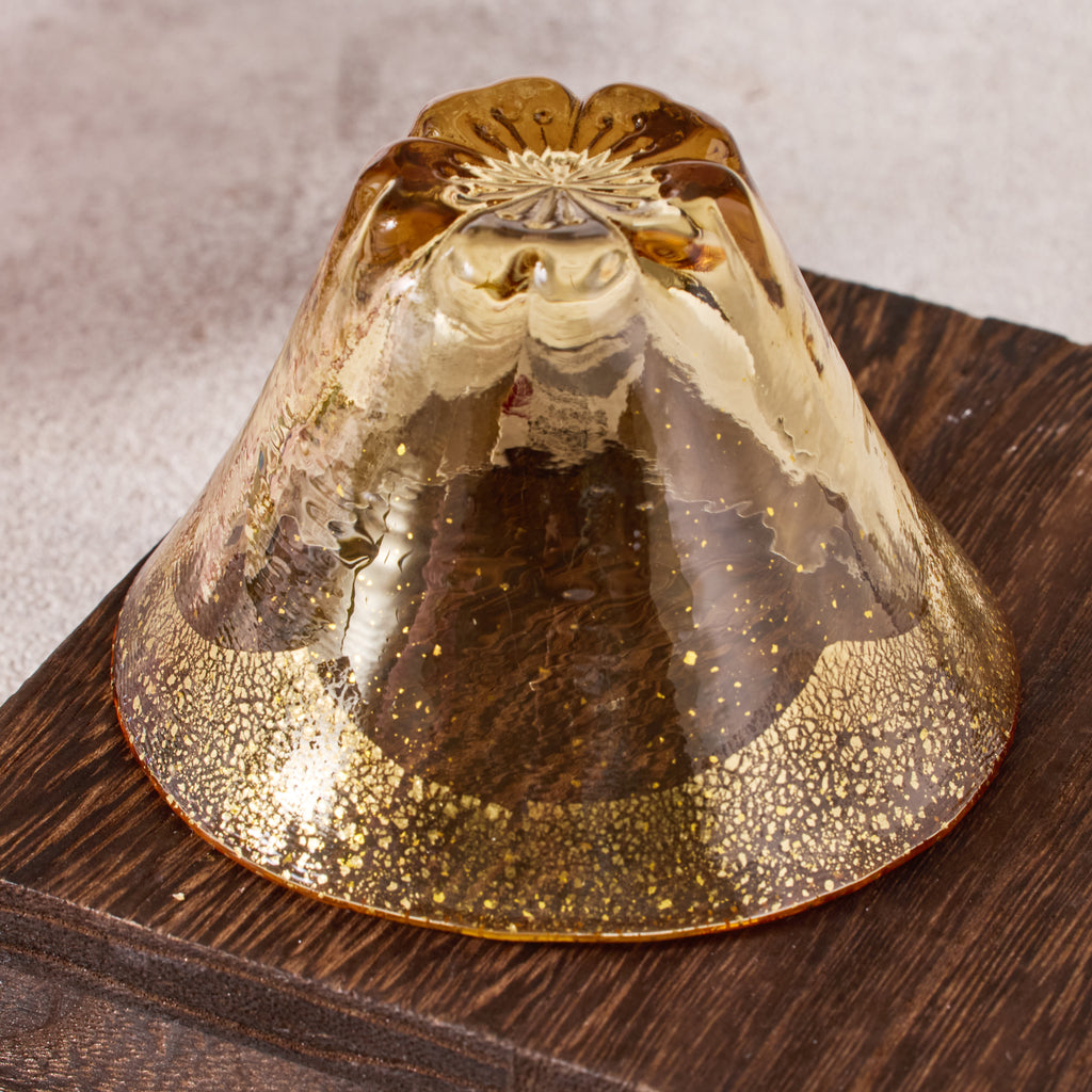 Mt.Fuji Sakura Glass(brown)