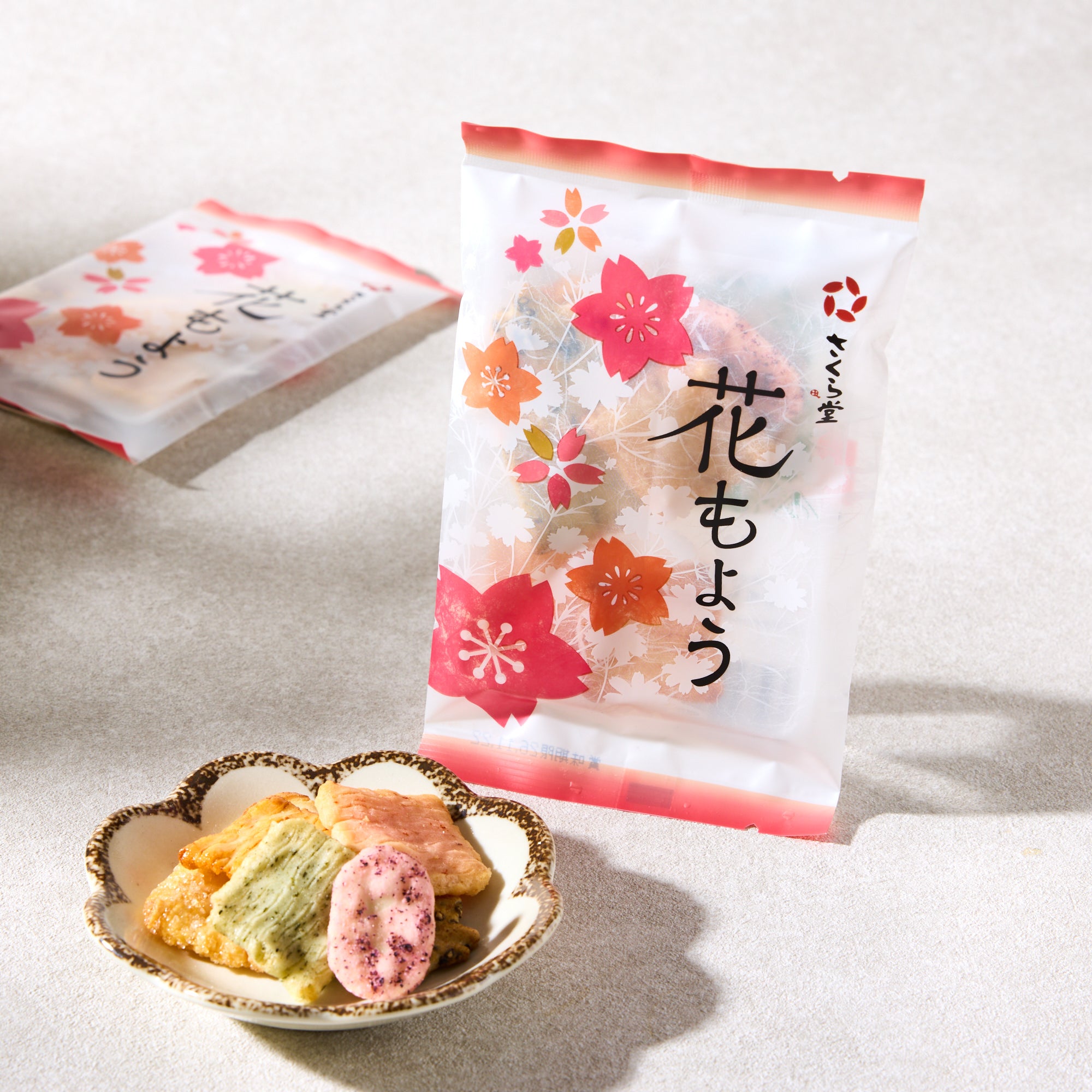 Sakura Senbei Crackers(3 pieces set)