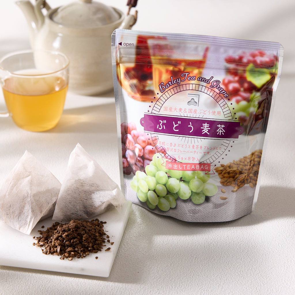 Grape Infused Barley Tea (8 tea bags)