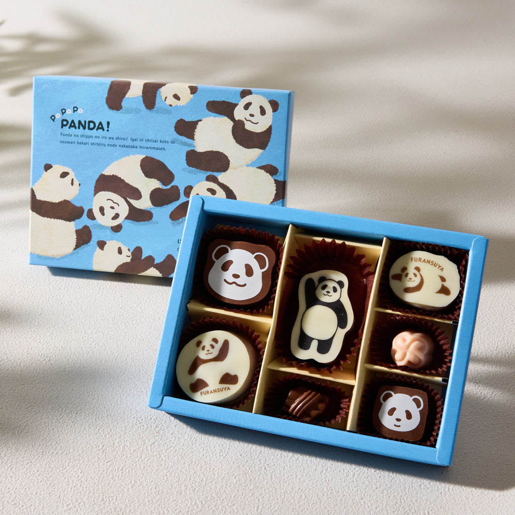 Furansuya Artisanal Panda Chocolates (7 pieces)