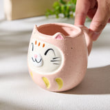 Daruma Cat Mug
