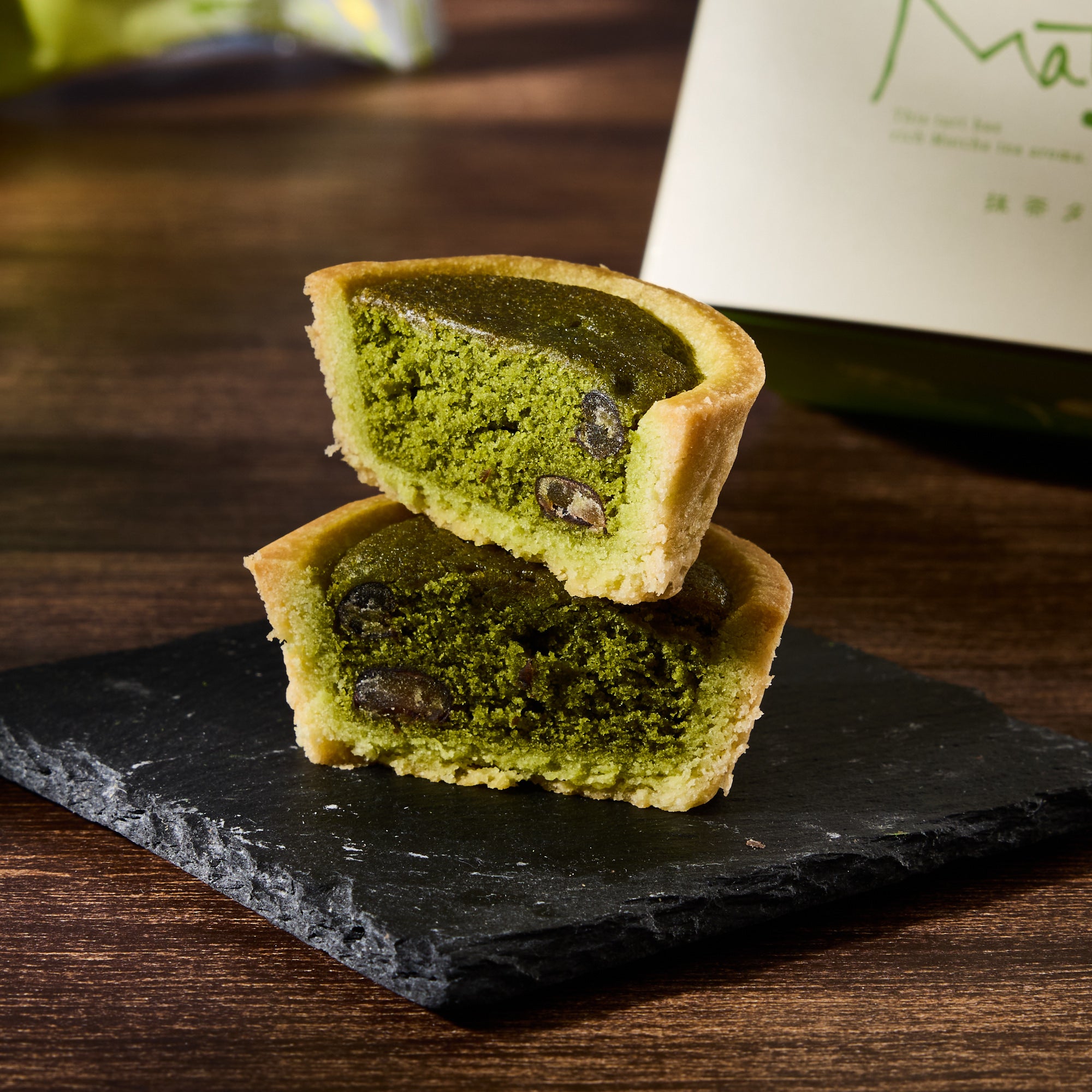 Matcha Adzuki Tarts (4 pieces)