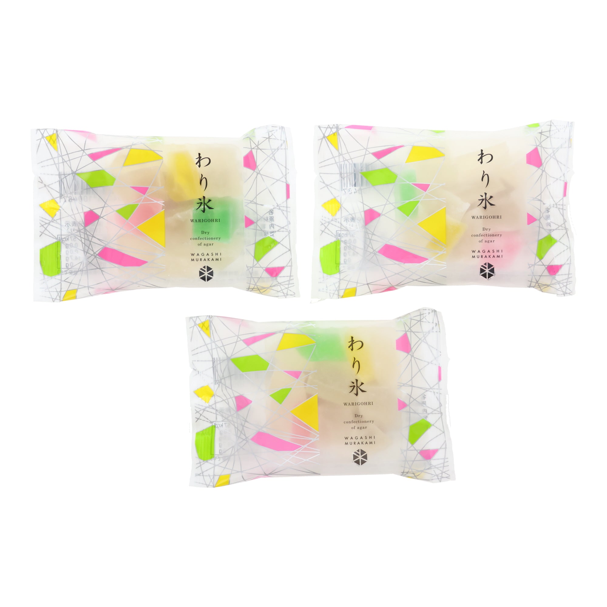 Wari-Gohri Kohakutou Crystal Candy (3 packs)