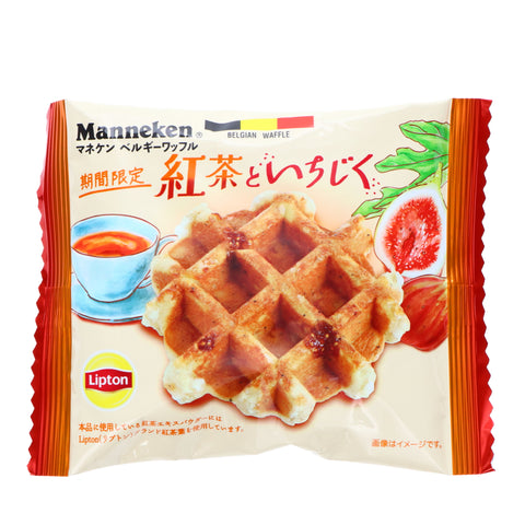 Manneken Tea & Fig Waffle (2pcs)