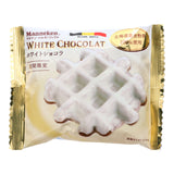 Manneken White Chocolate Belgian Waffle (2 Pcs)