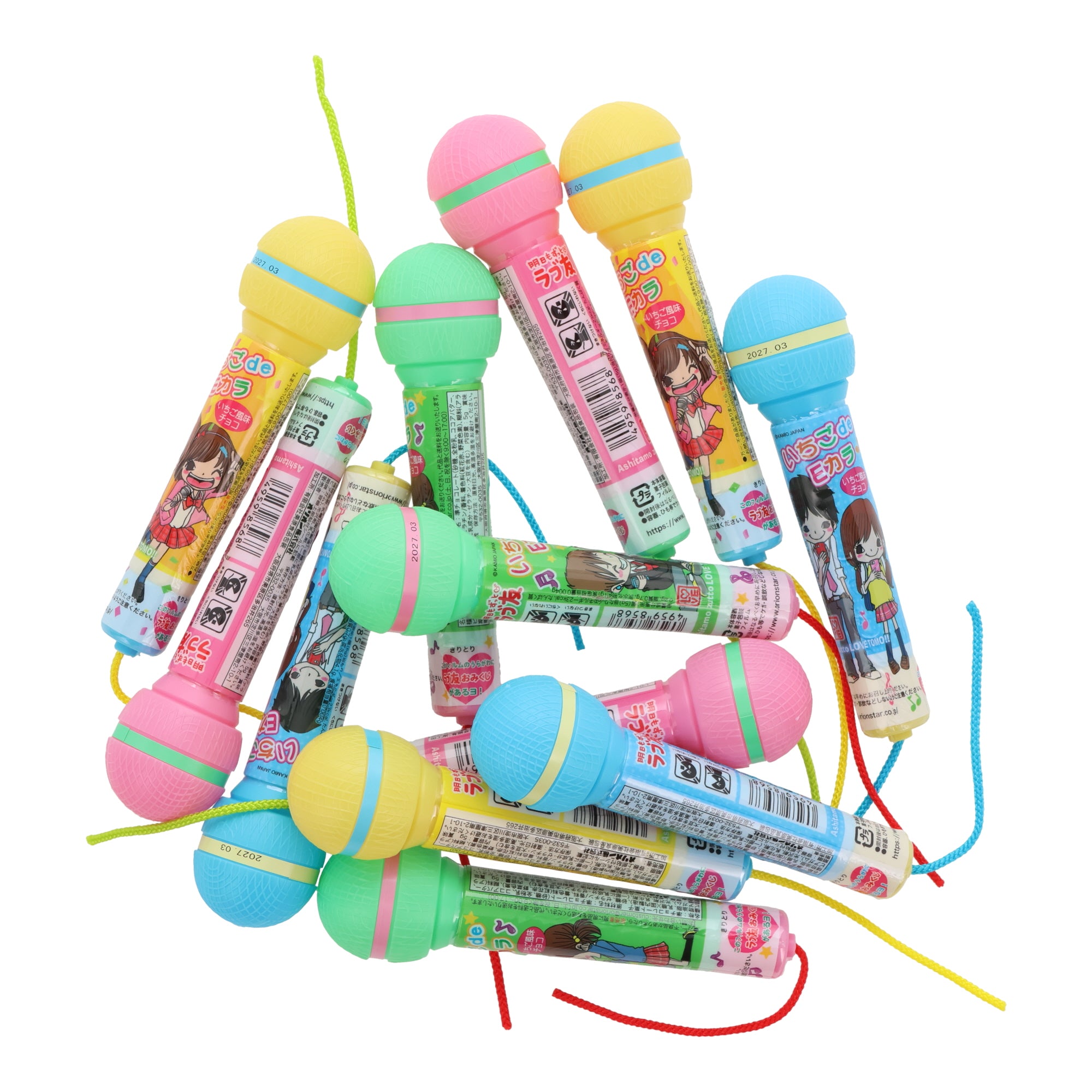 Karaoke Microphone Candy  (12pcs set)