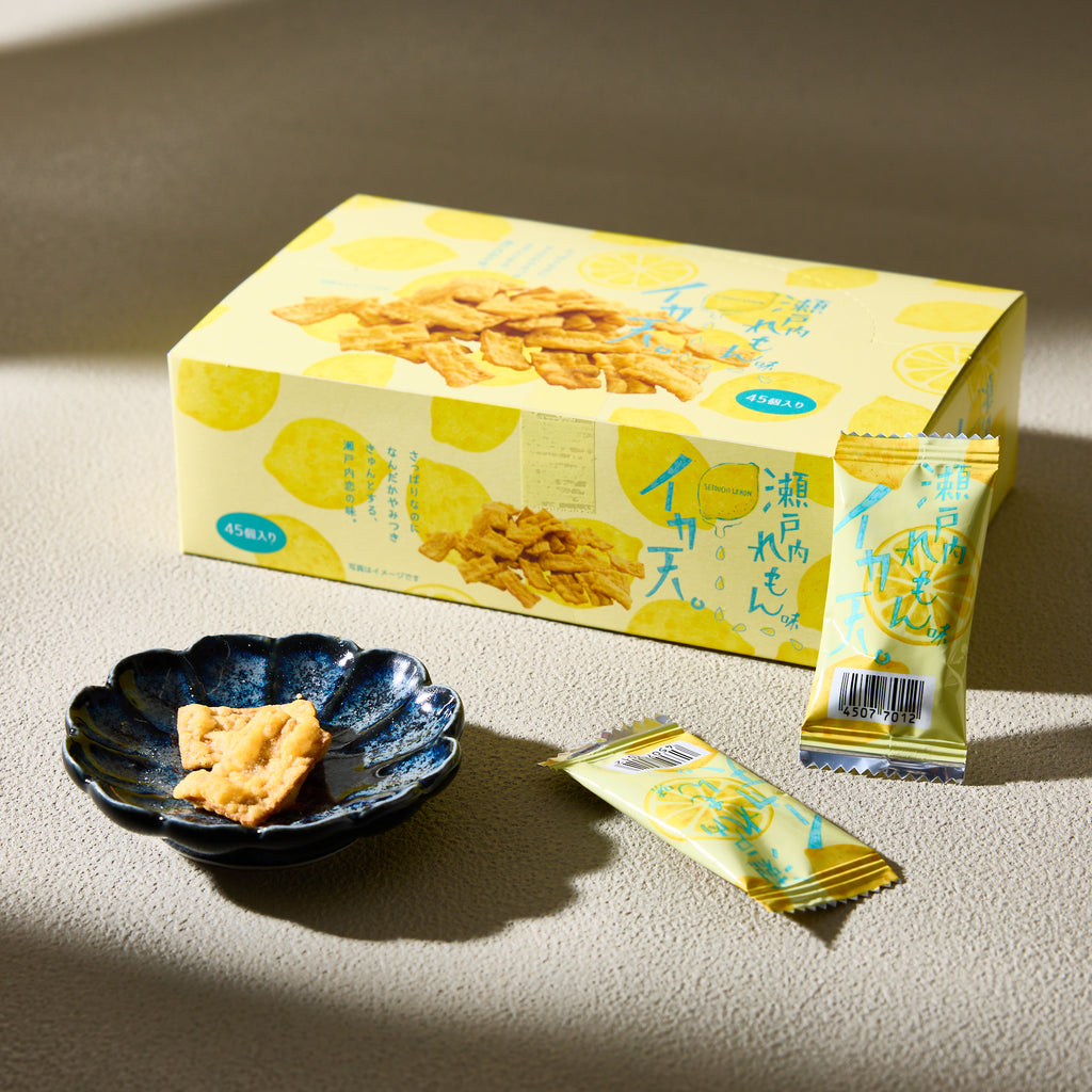 Setouchi Lemon Squid Tempura Snack (45 pieces)