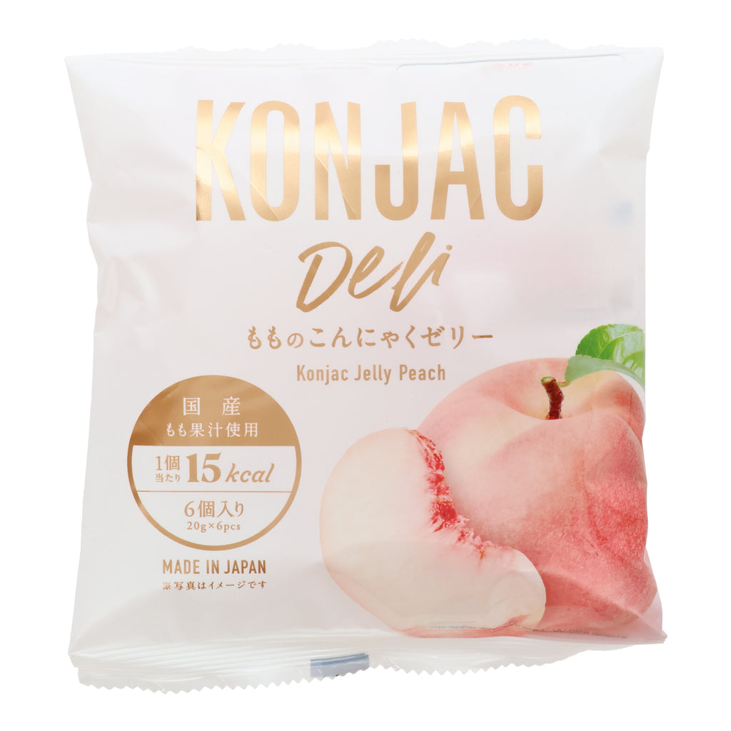 Peach Konjac Jelly