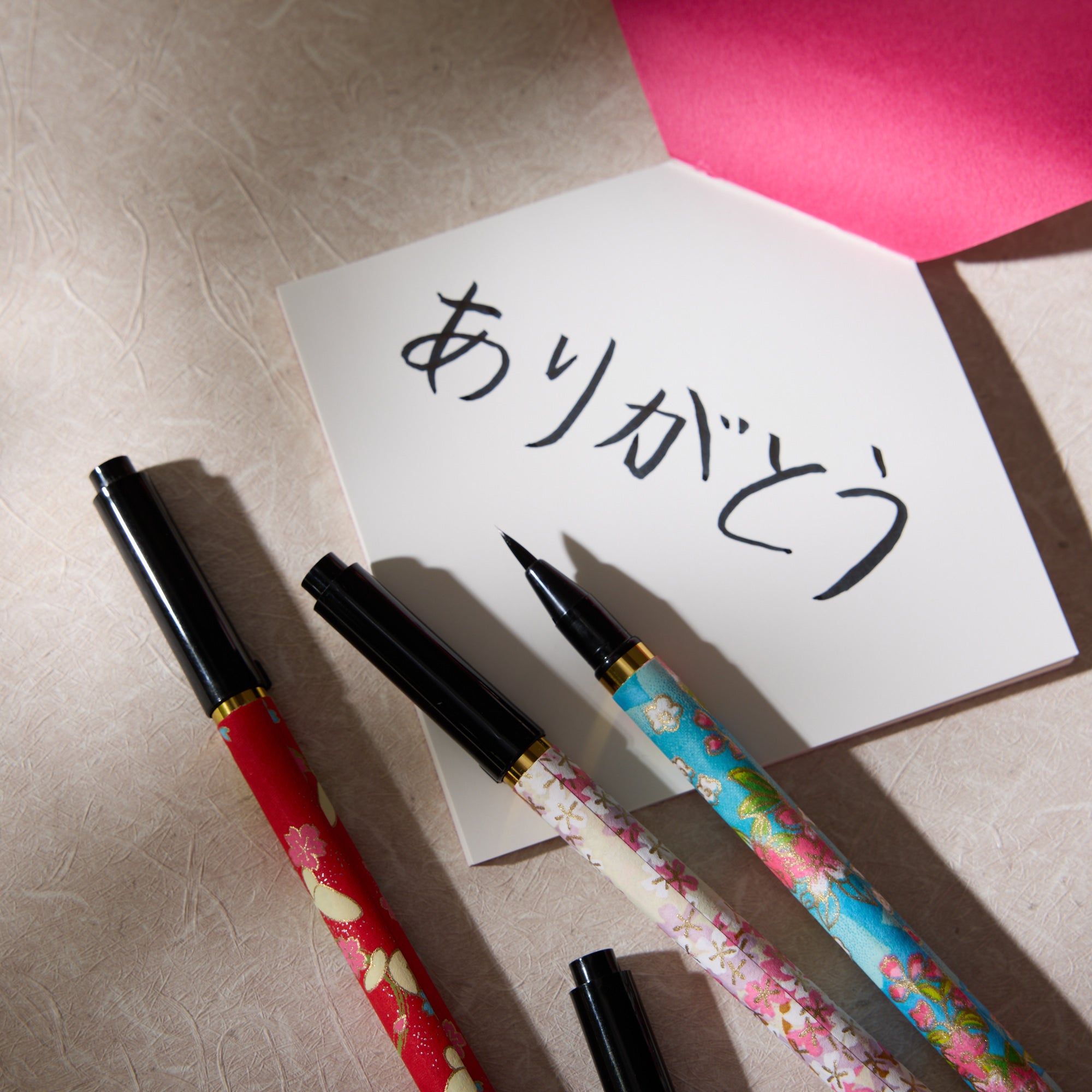 Japanese Calligraphy Brush Pen Assortment (3 pieces)