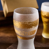 Golden Ishizuka Beer Glasses