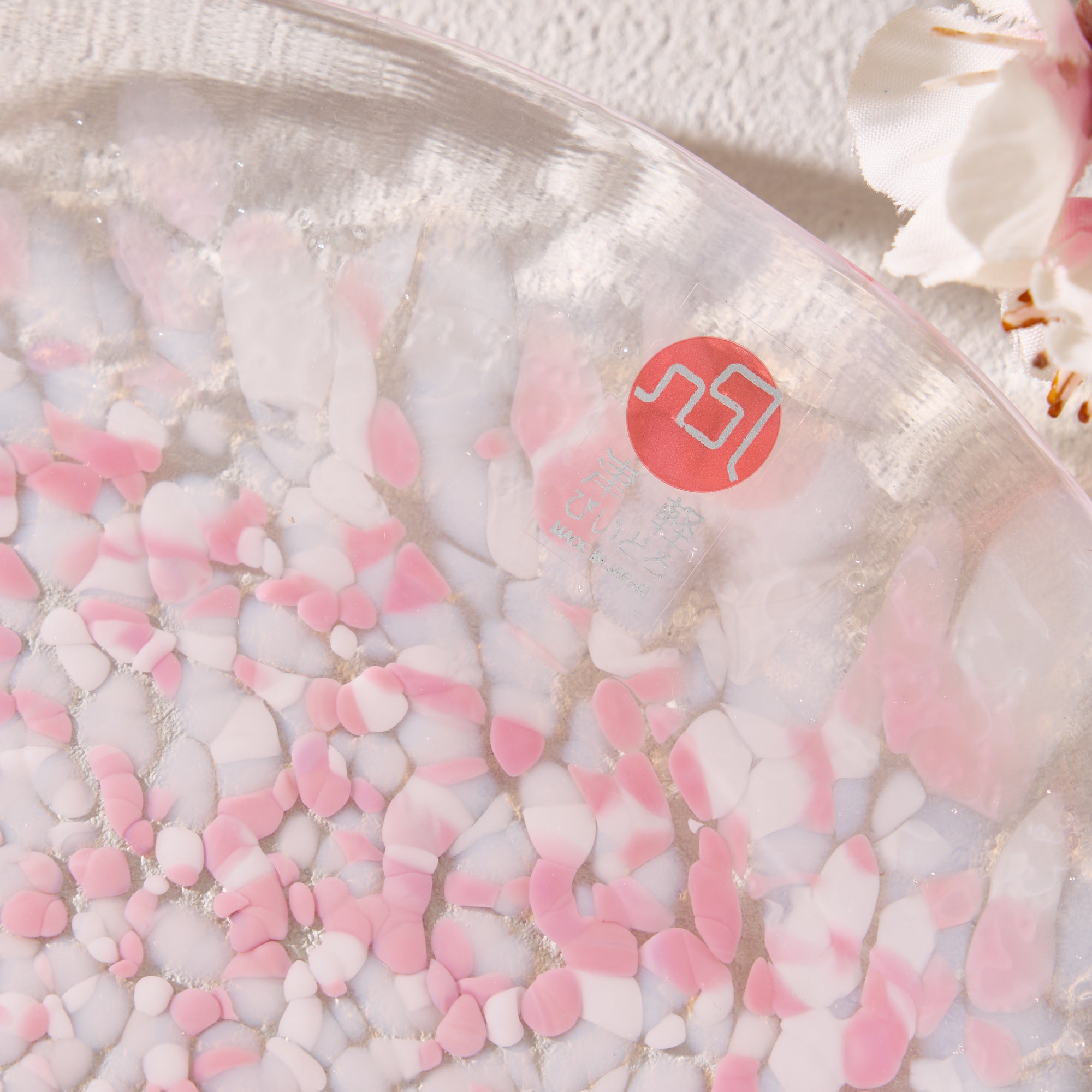 Sakura Glass Small Side Plate
