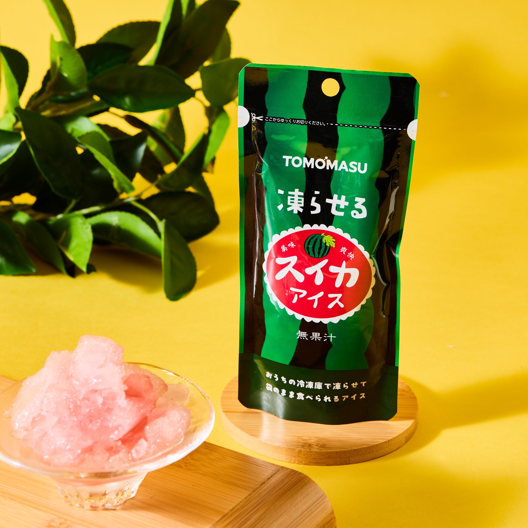 Watermelon Frozen Ice Cream Pouch