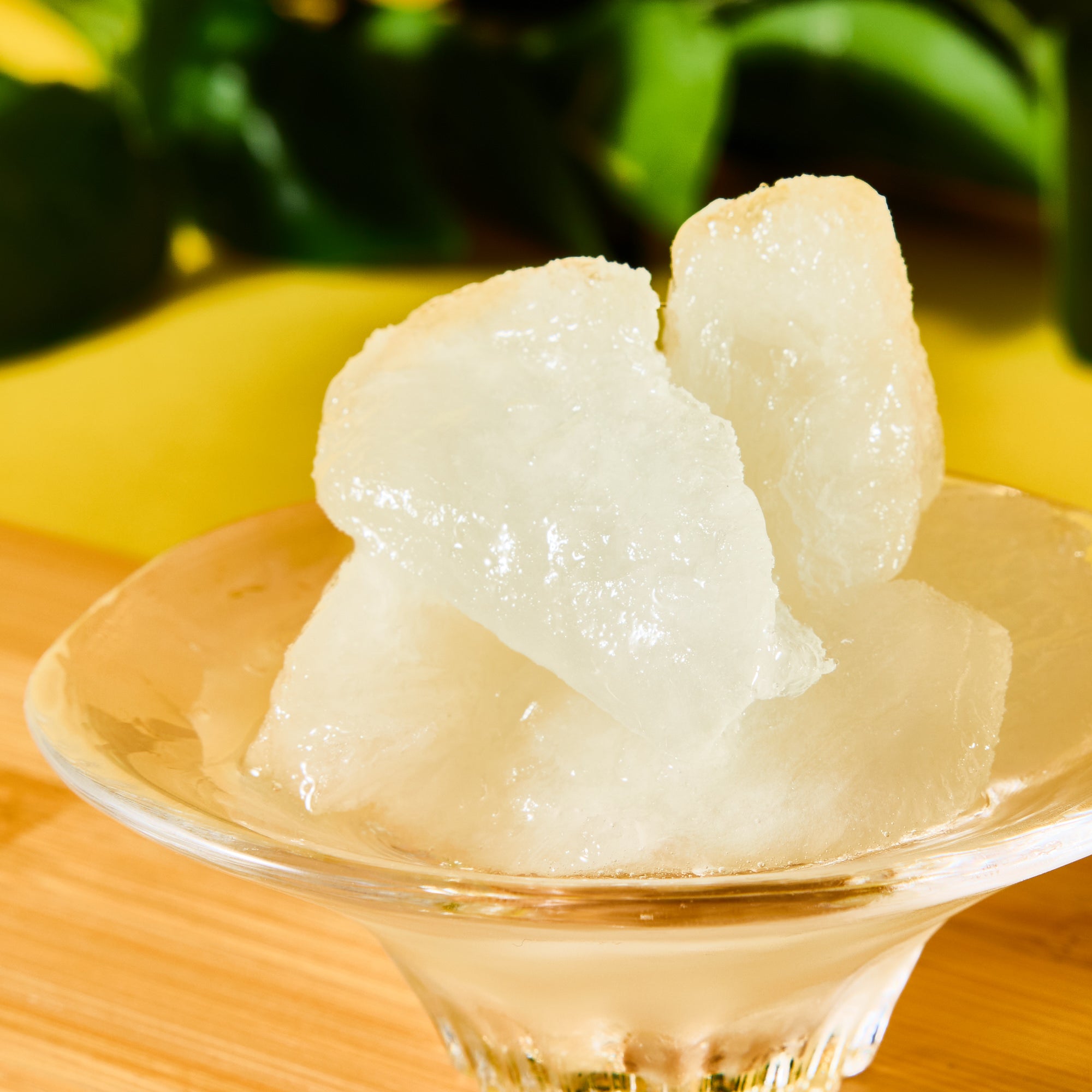 White Peach Frozen Ice Cream Pouch