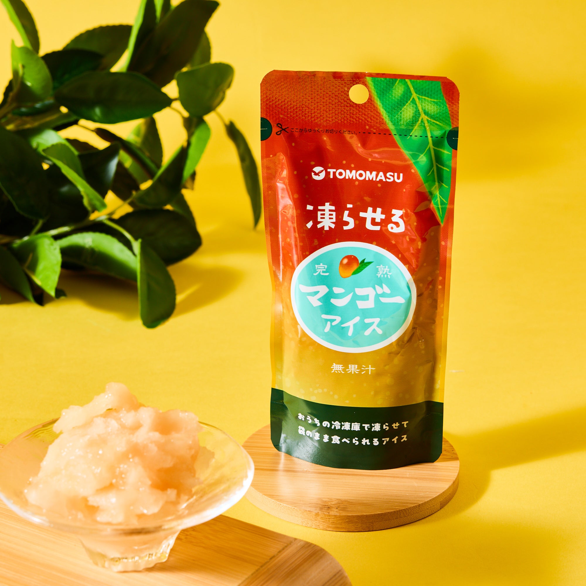 Mango Frozen Ice Cream Pouch