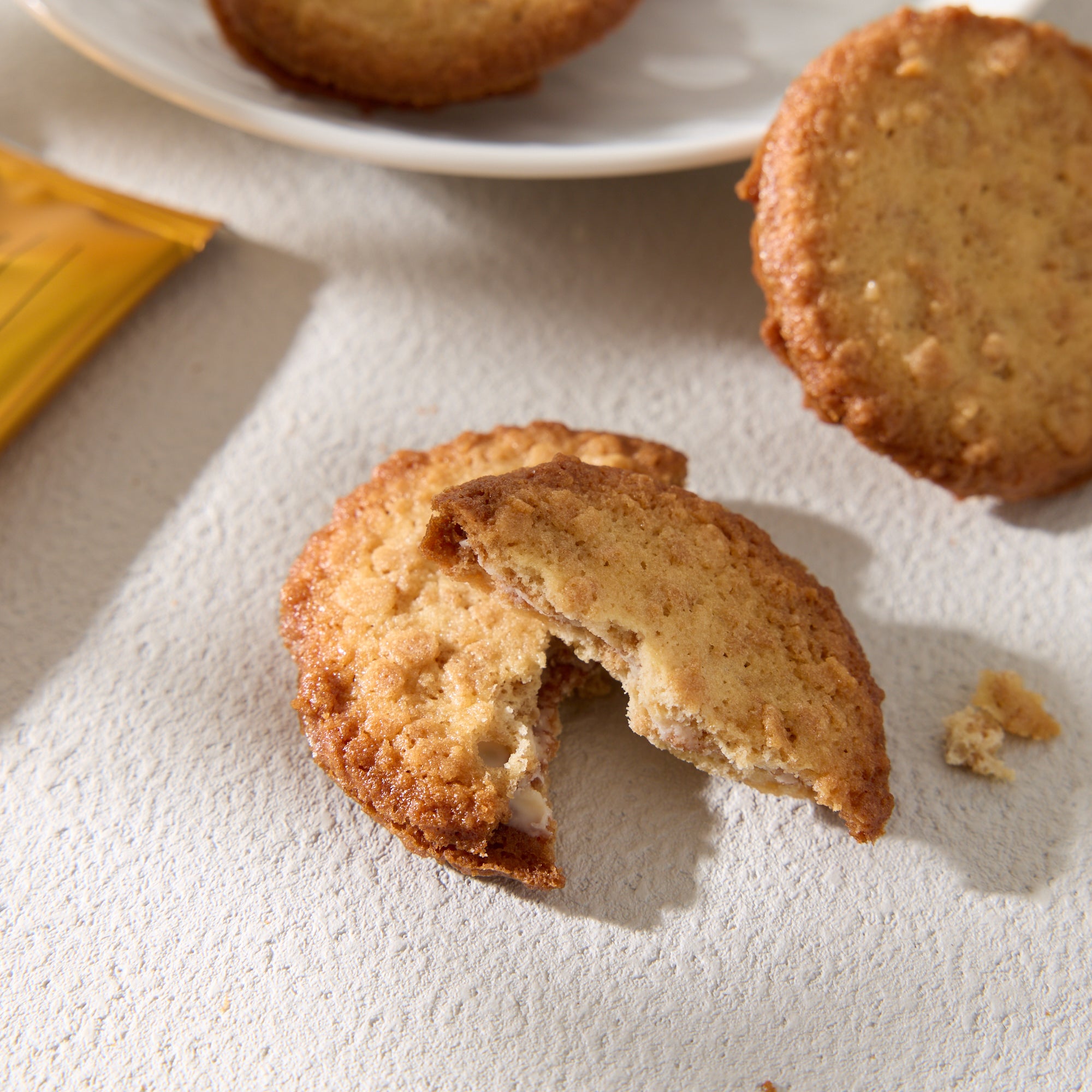 Salted Caramel Sandwich Cookies