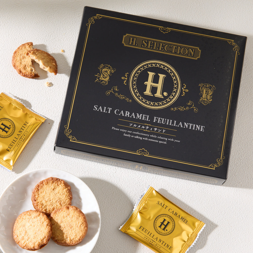 Salted Caramel Sandwich Cookies