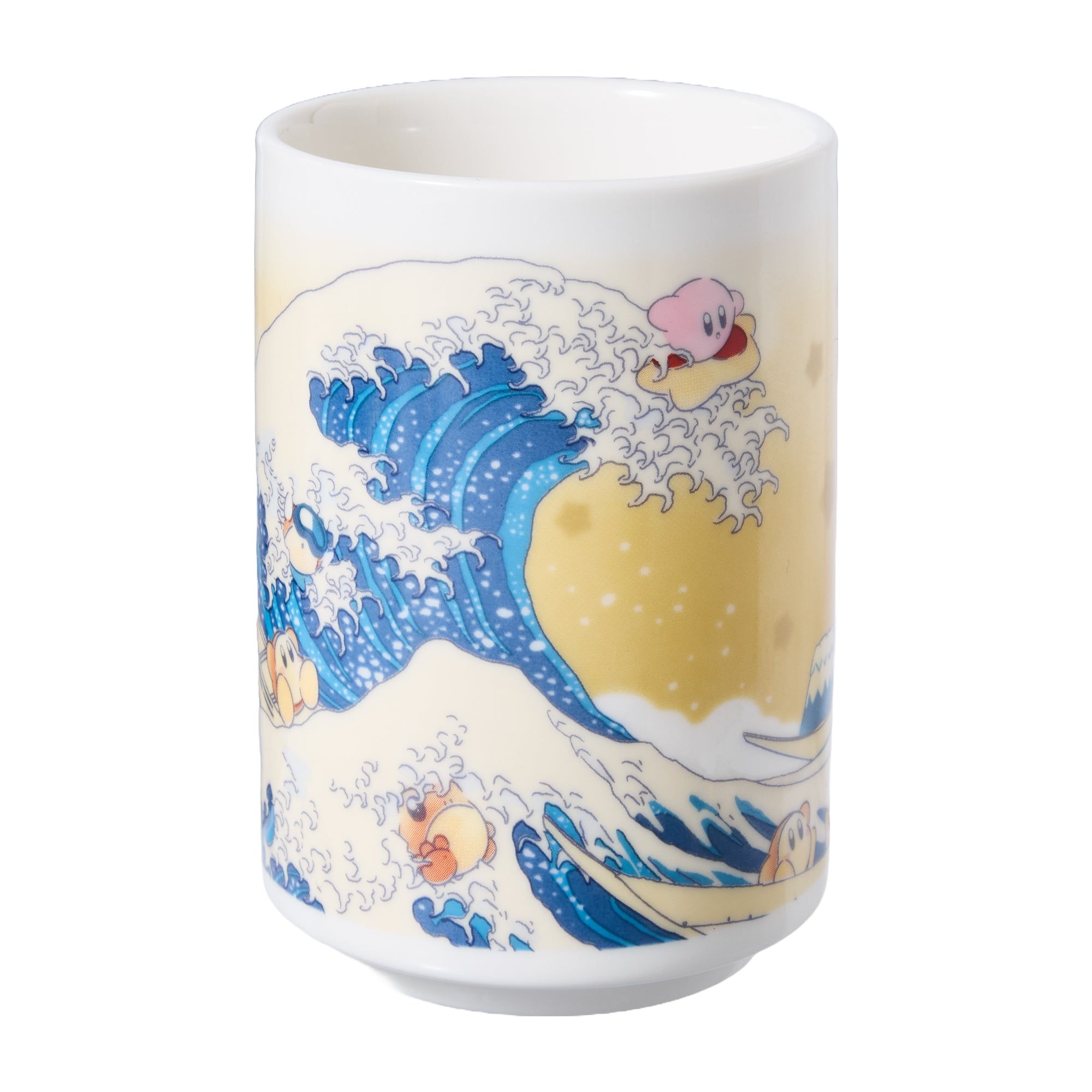 Kirby Great Wave Off Kanagawa Ceramic Mug