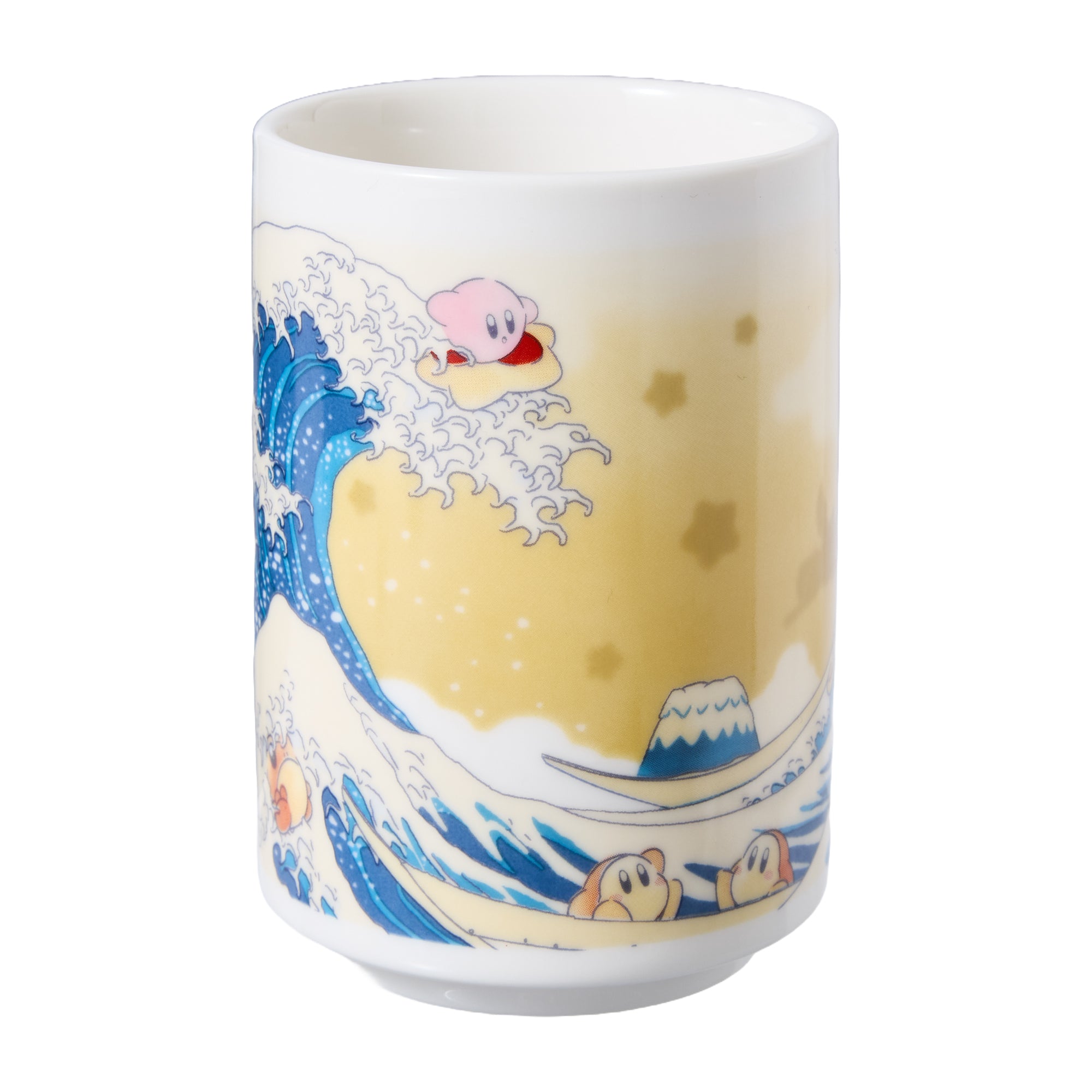 Kirby Great Wave Off Kanagawa Ceramic Mug