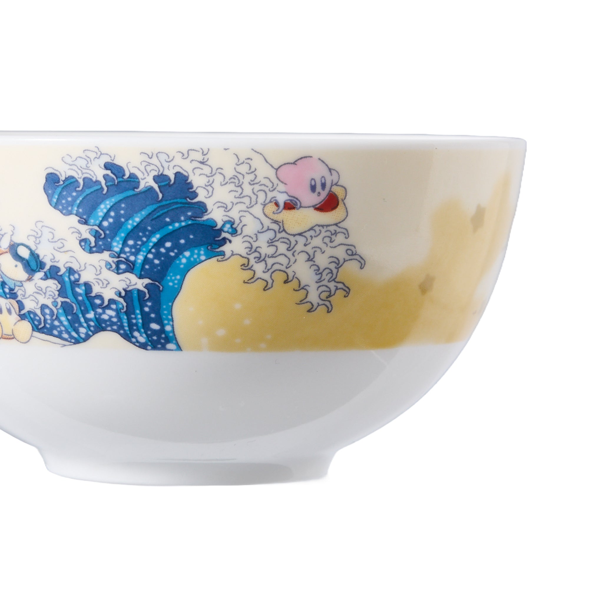 Kirby Great Wave Off Kanagawa Ceramic Bowl