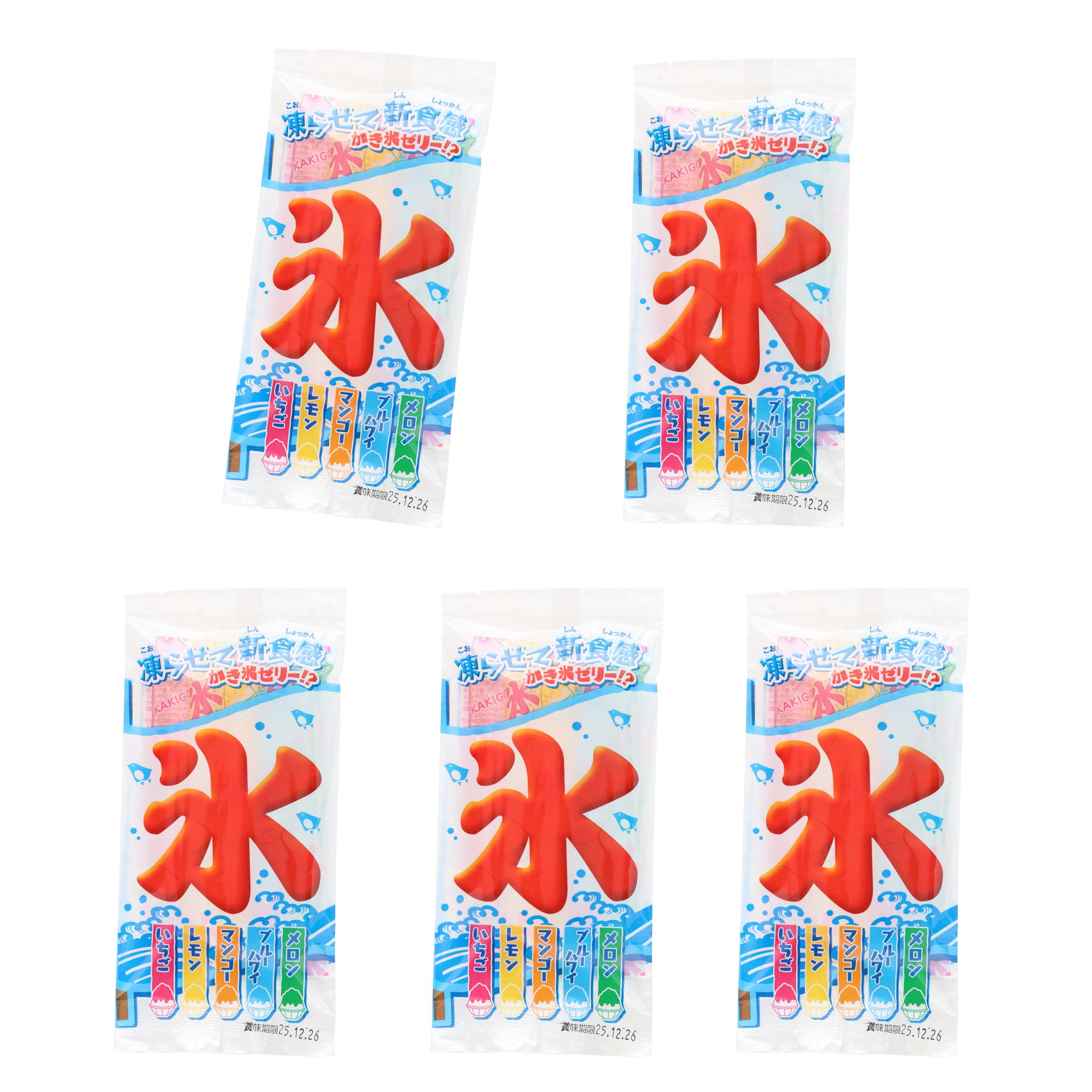 Kakigoori Jelly (5 pieces)