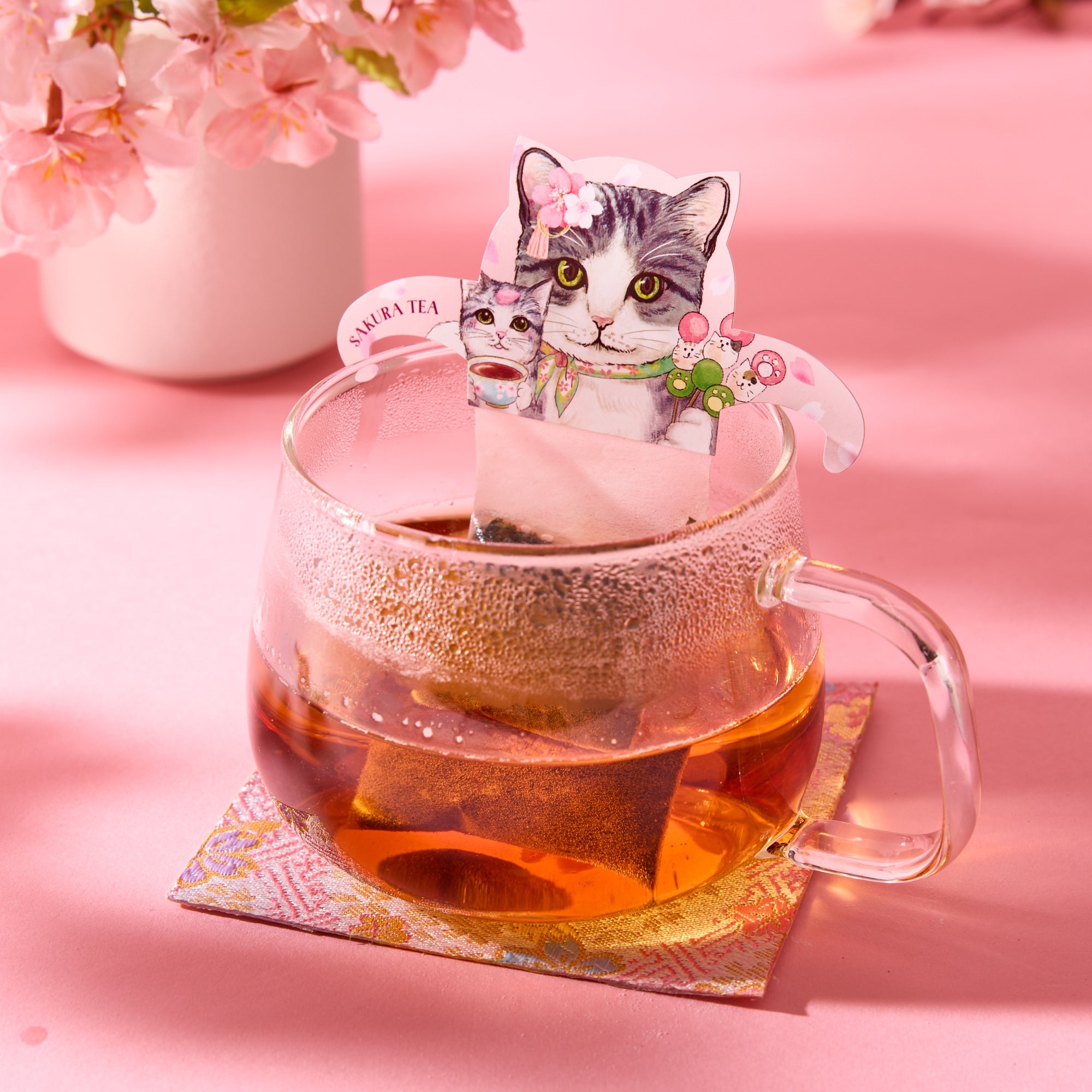 Sakura Cat Cafe Tea (3 tea bags)