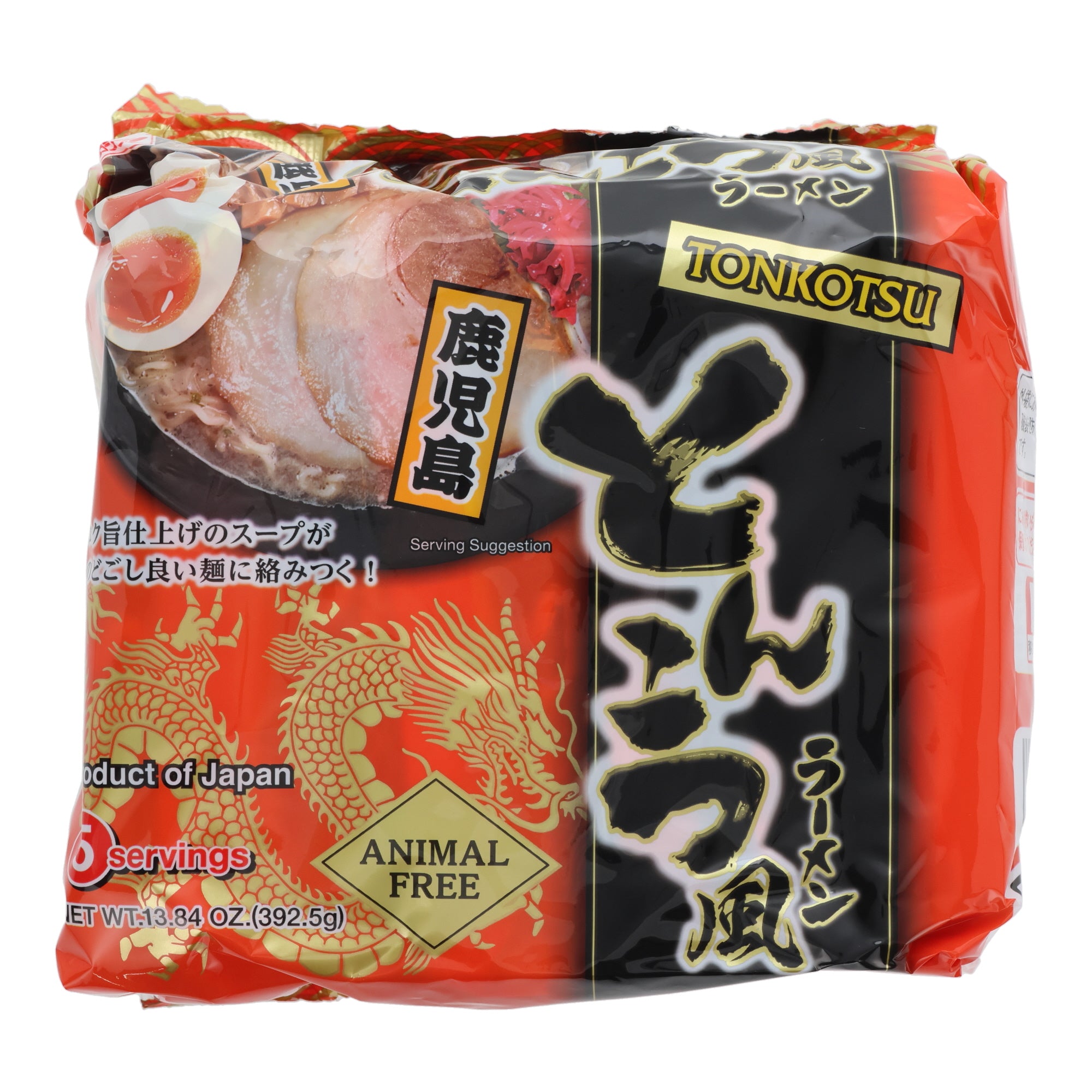 Kagoshima Tonkotsu-Style Ramen (5 Servings)