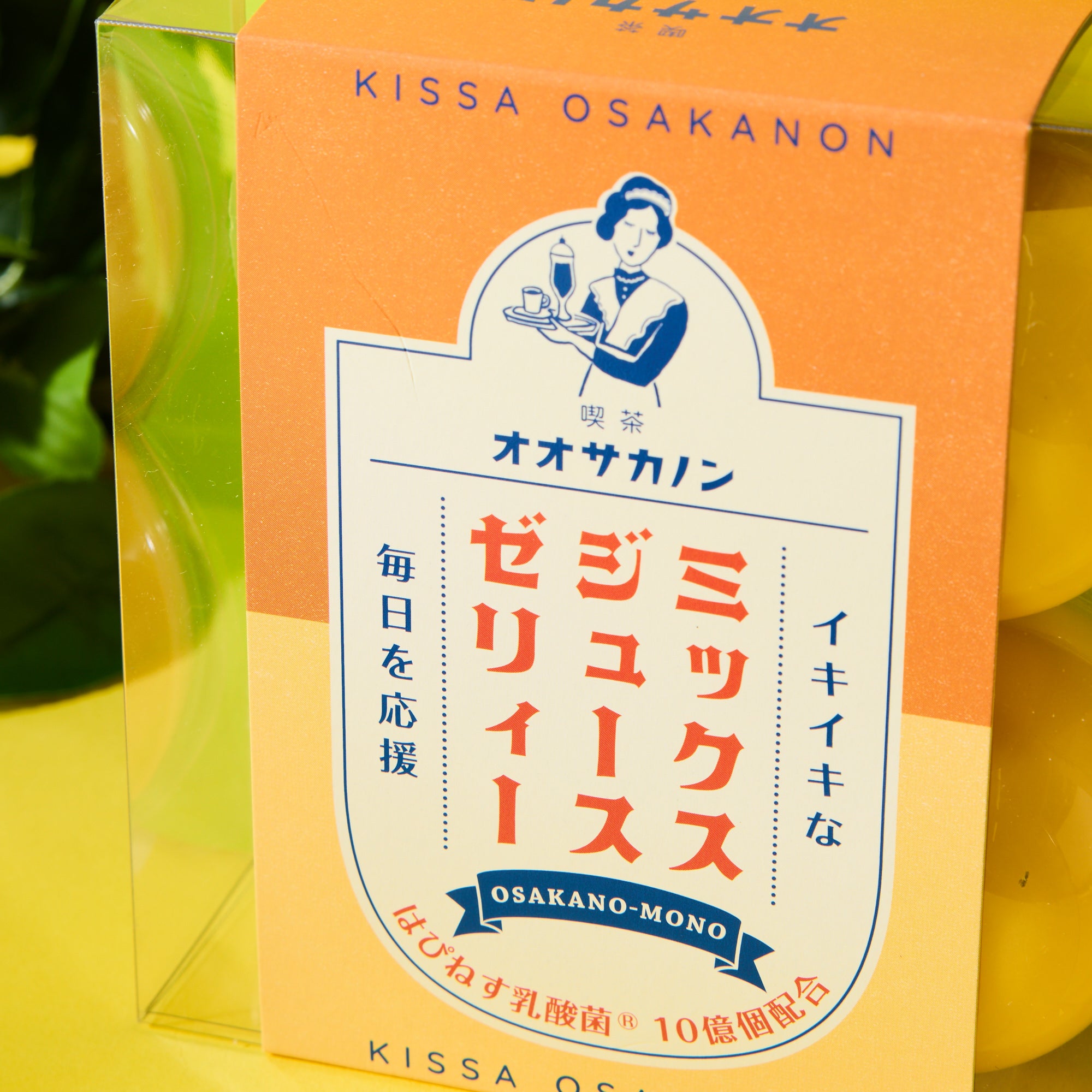 Retro Mixed Juice Jelly (4 pieces)