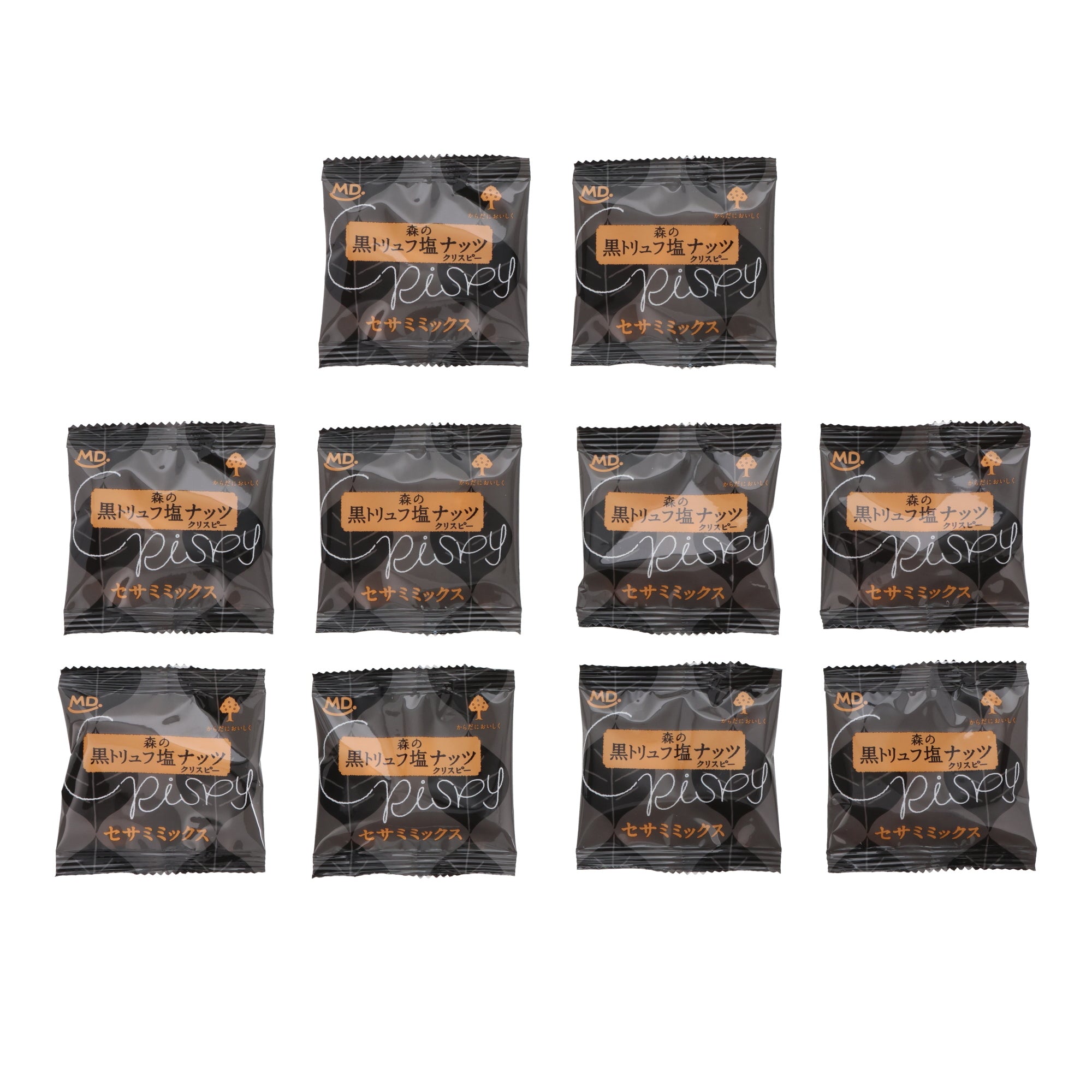 Black Truffle & Salted Nuts & Sesame Mix (10 pcs set)