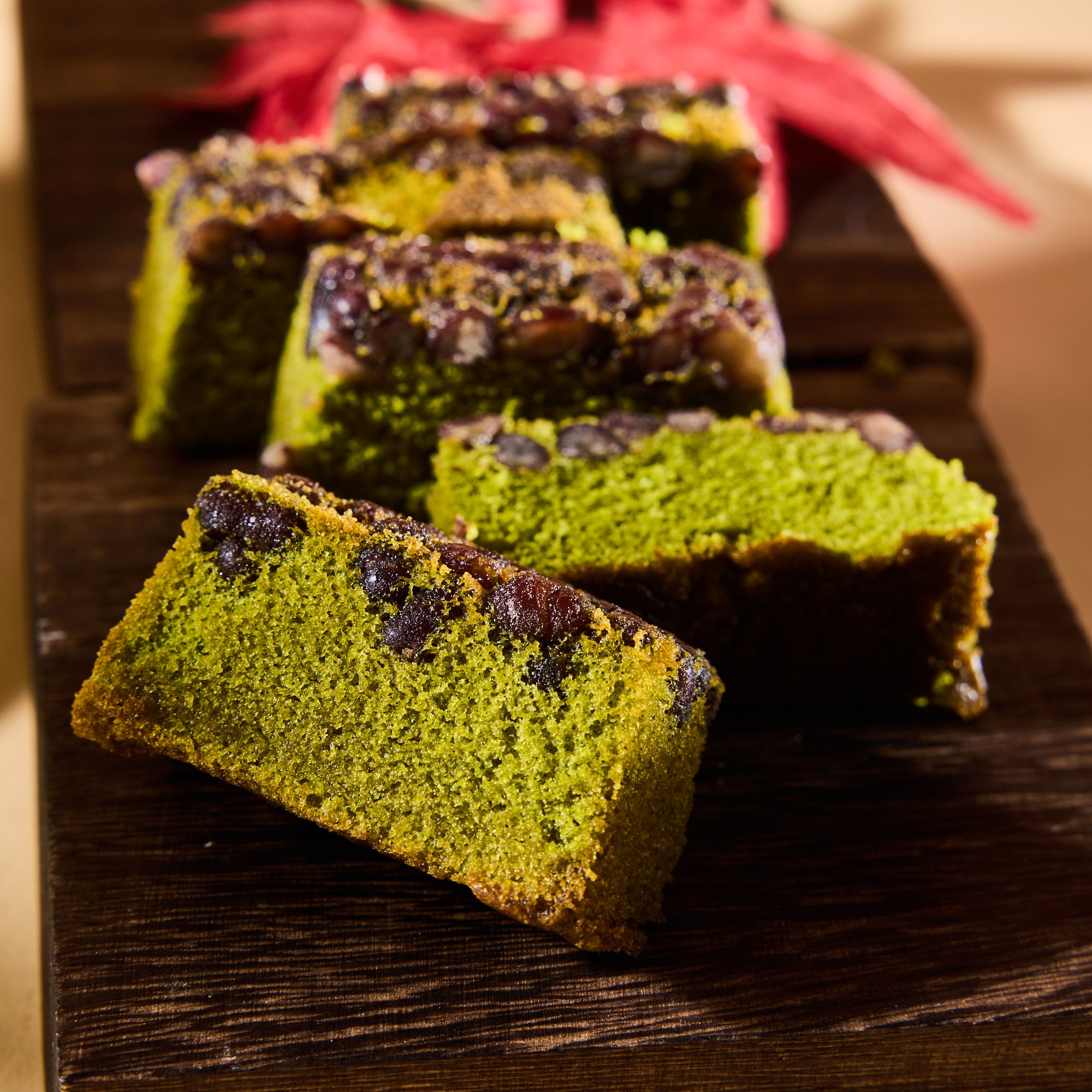 Matcha Adzuki Cake