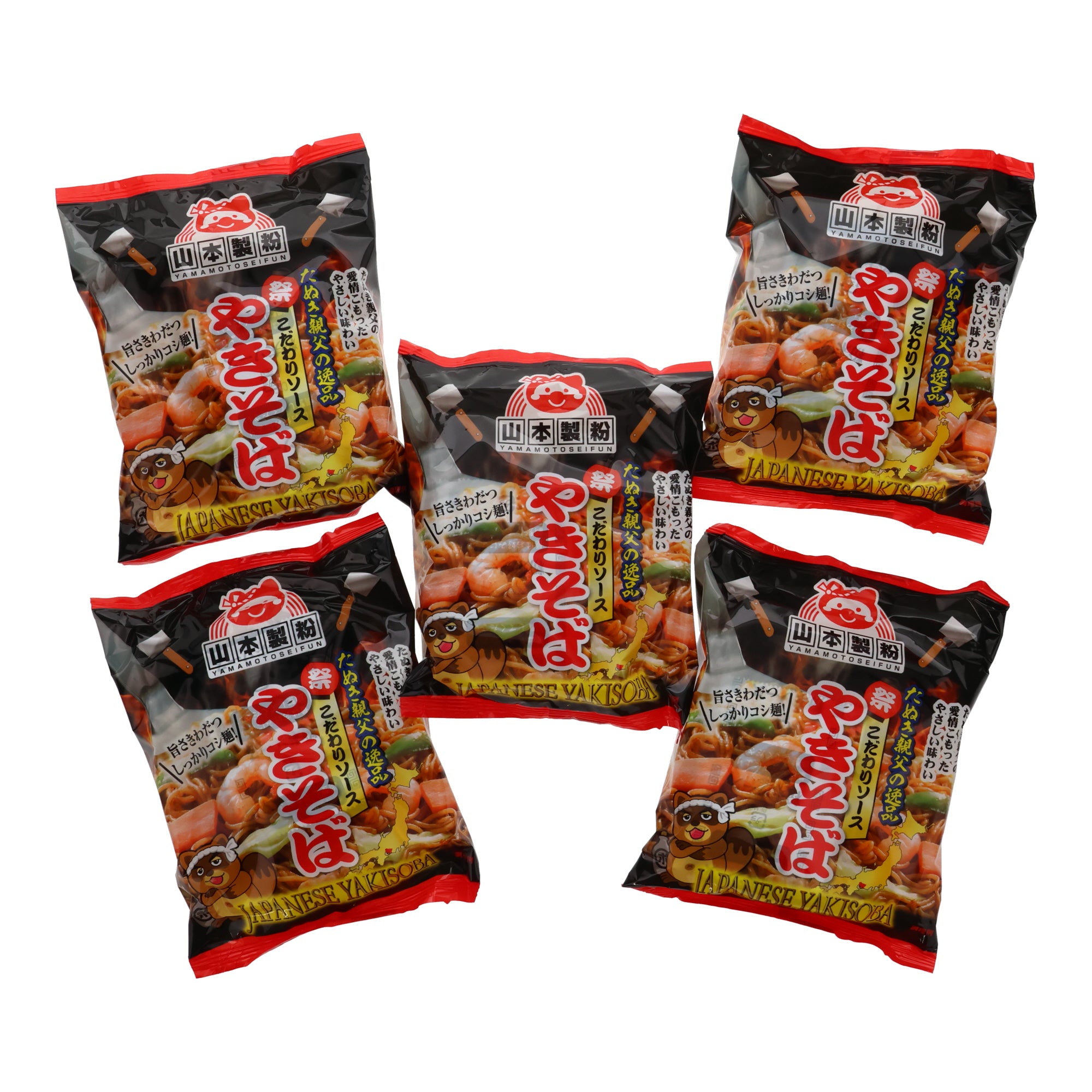 Tanuki Yakisoba (5 packs)