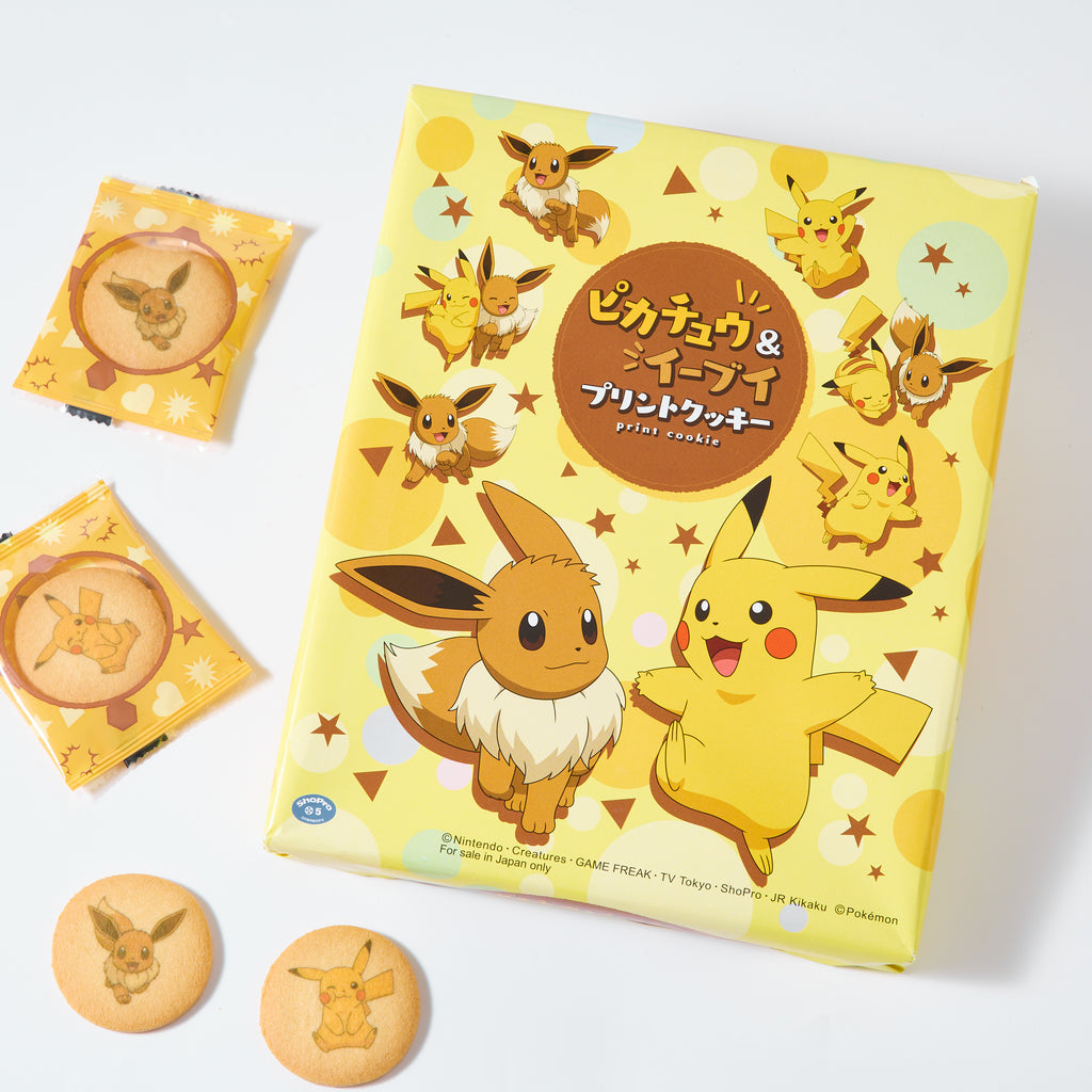 Pikachu & Eevee Pokémon Cookies (12 pieces)