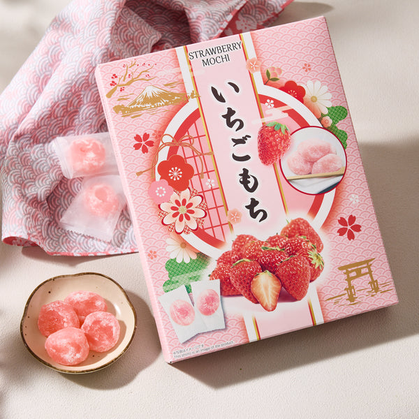 アイドル mochi Strawberry Mochi (16 pieces) – Japan Haul