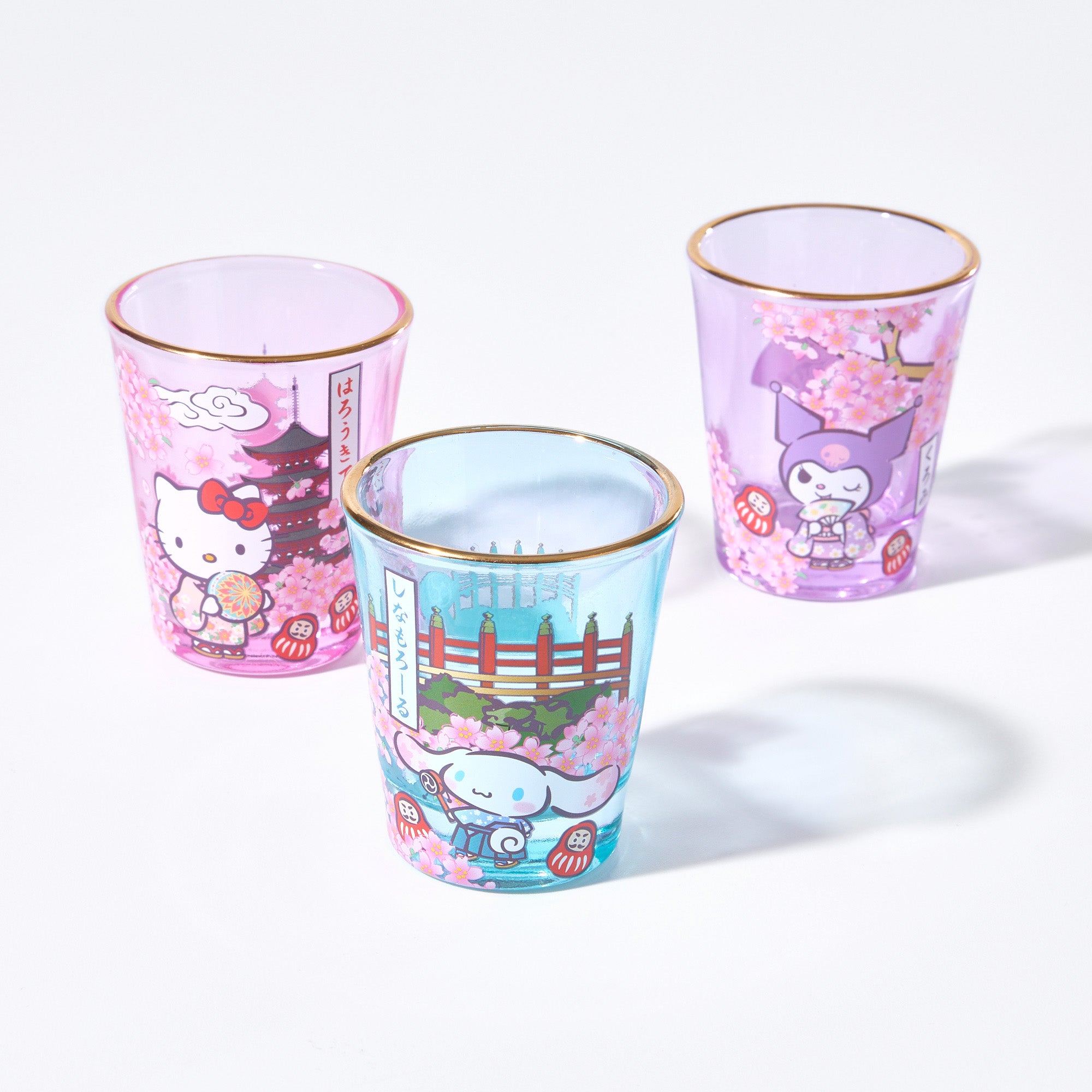 Sanrio Mini Glass (3 glasses)