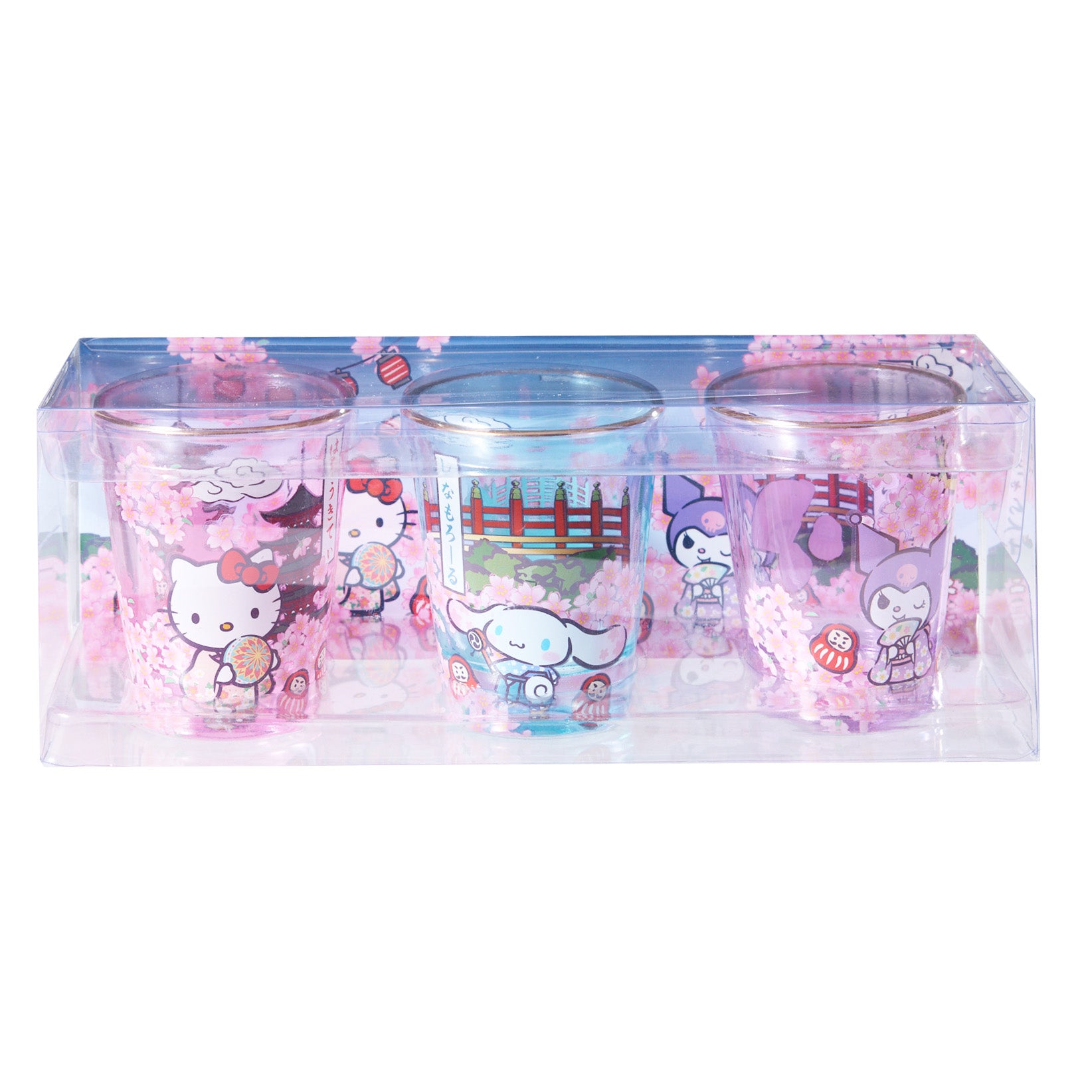 Sanrio Mini Glass (3 glasses)
