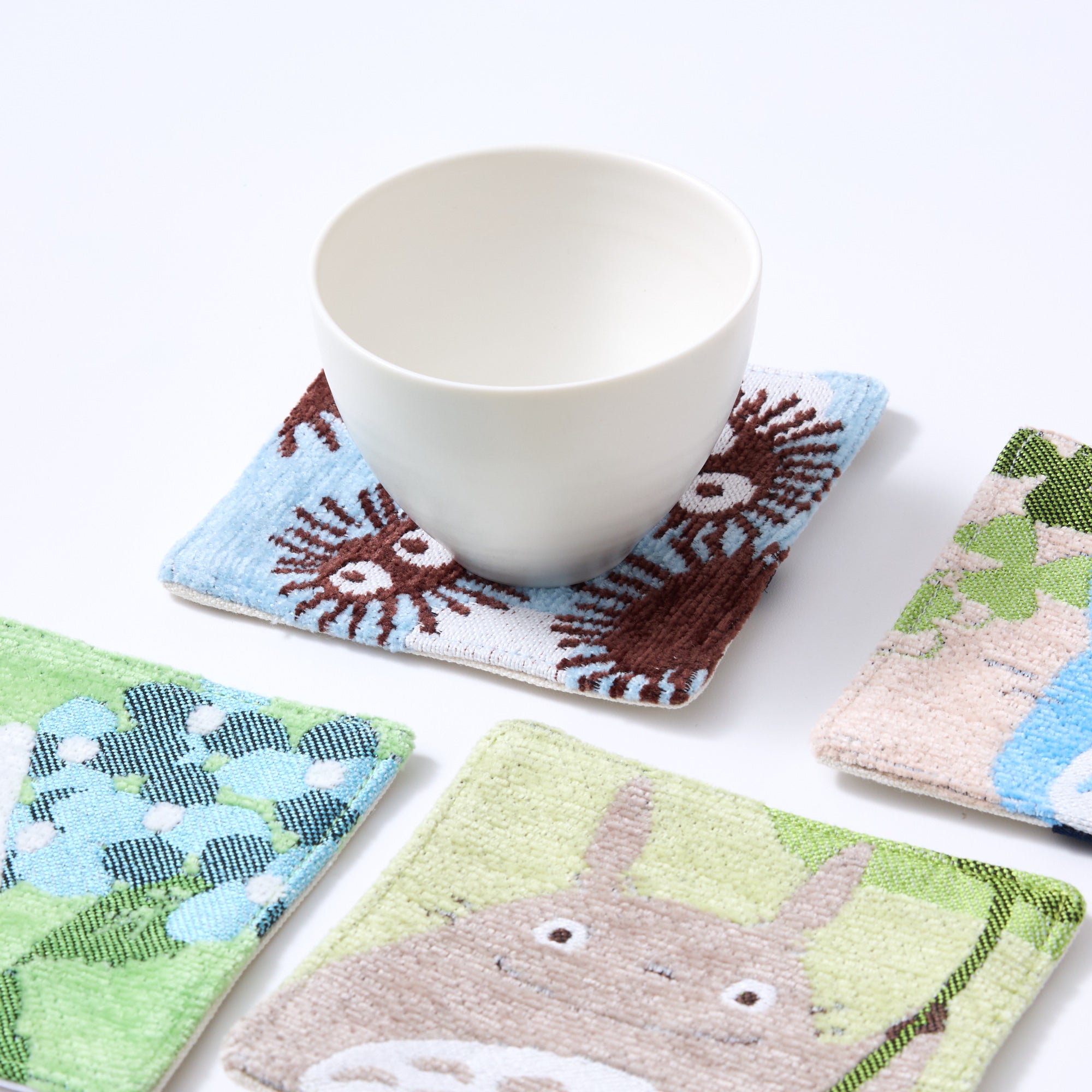 My Neighbor Totoro Tapestry-Style Coasters