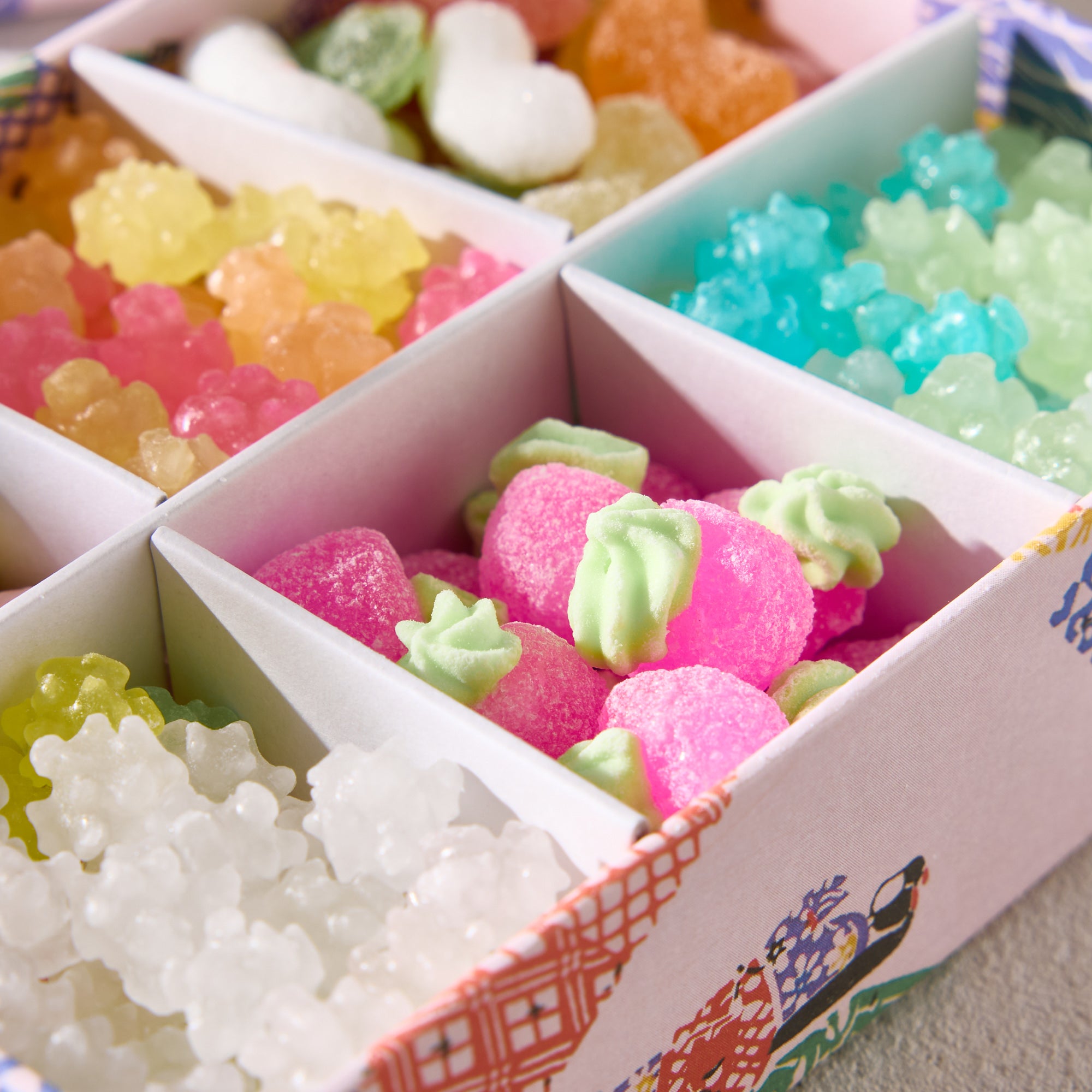 Japanese Wagashi Candy Box