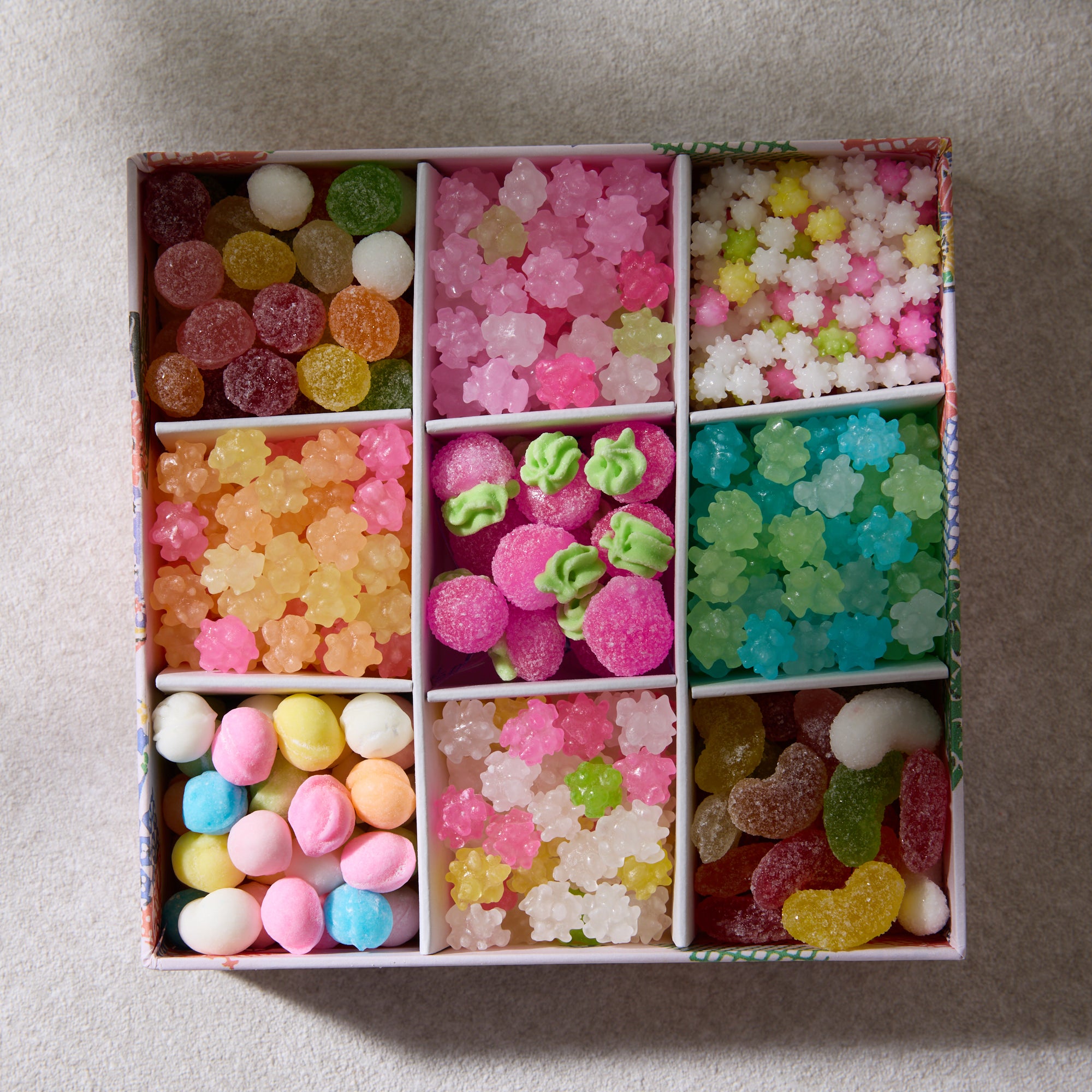 Japanese Wagashi Candy Assortment Box
