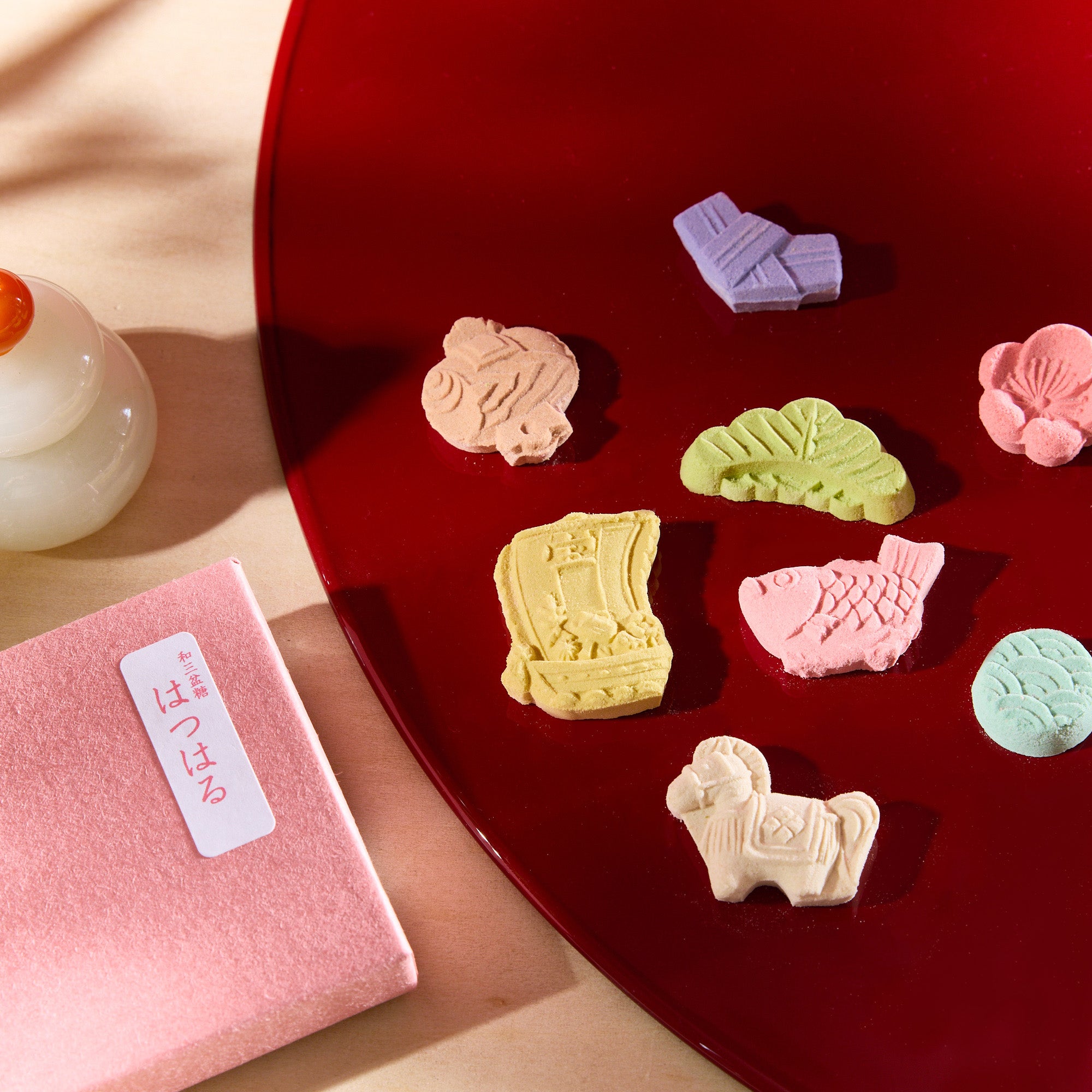 New Year Wasanbon Sugar Candy