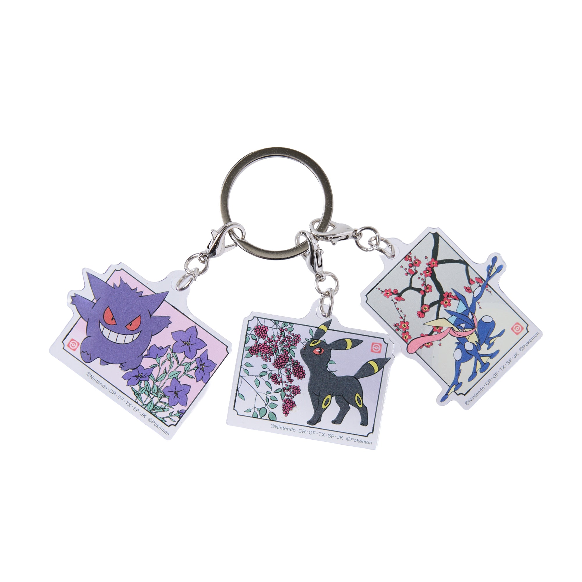 Pokemon Gengar, Umbreon & Greninja Acrylic Keychain