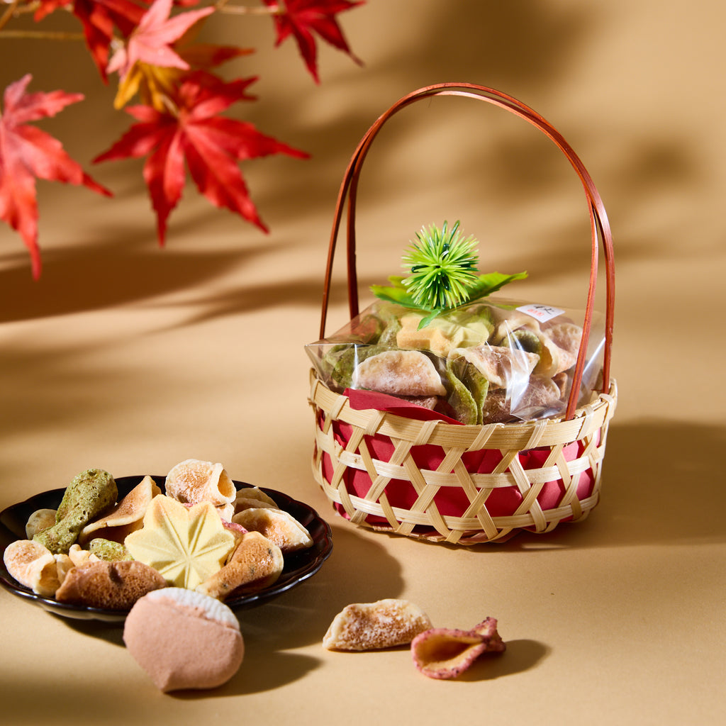 Autumn Japanese Confectionery Basket